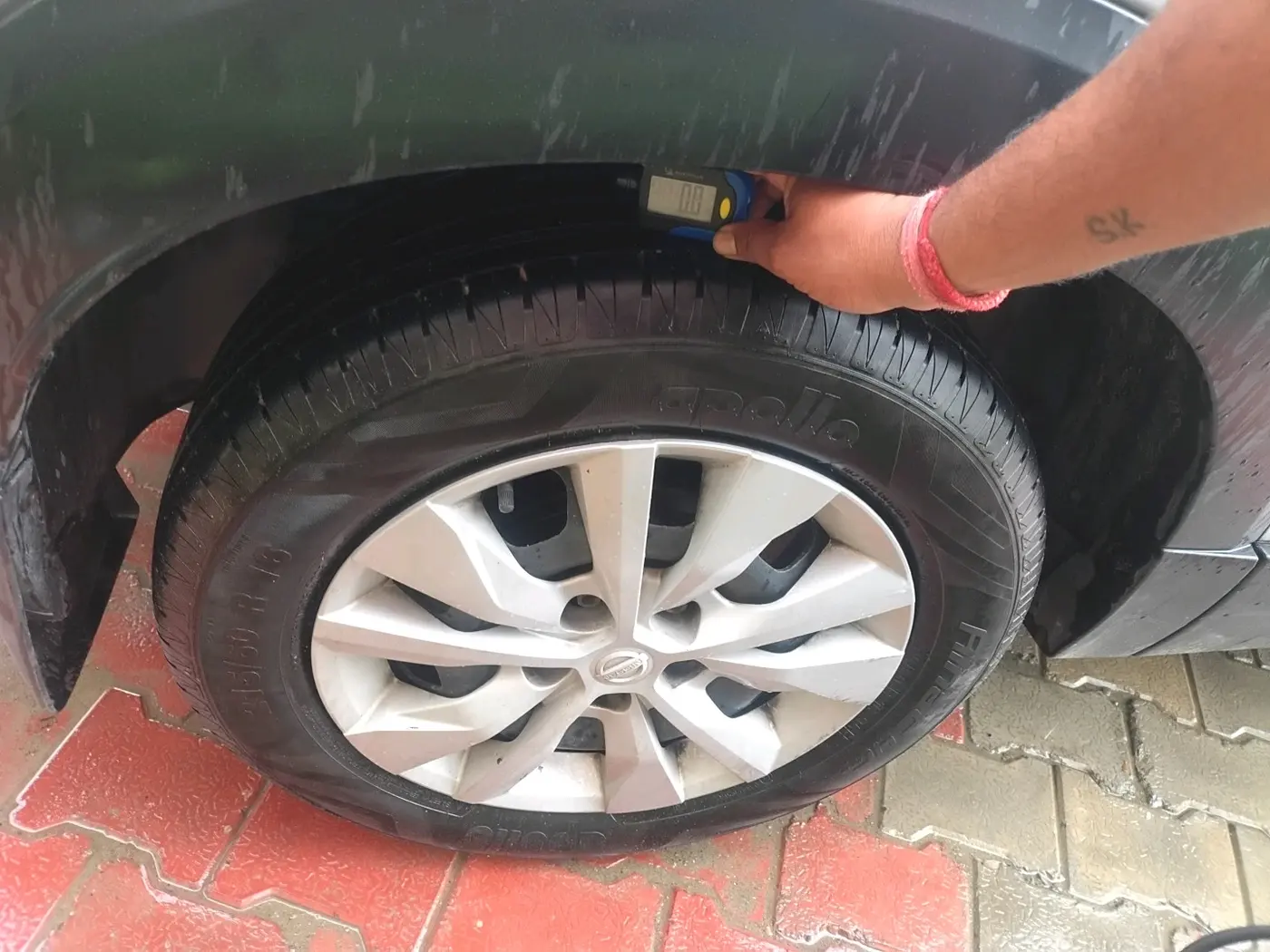 2019 Nissan Kicks XL 1.5, CNG, Manual, 54,937 km, tyre