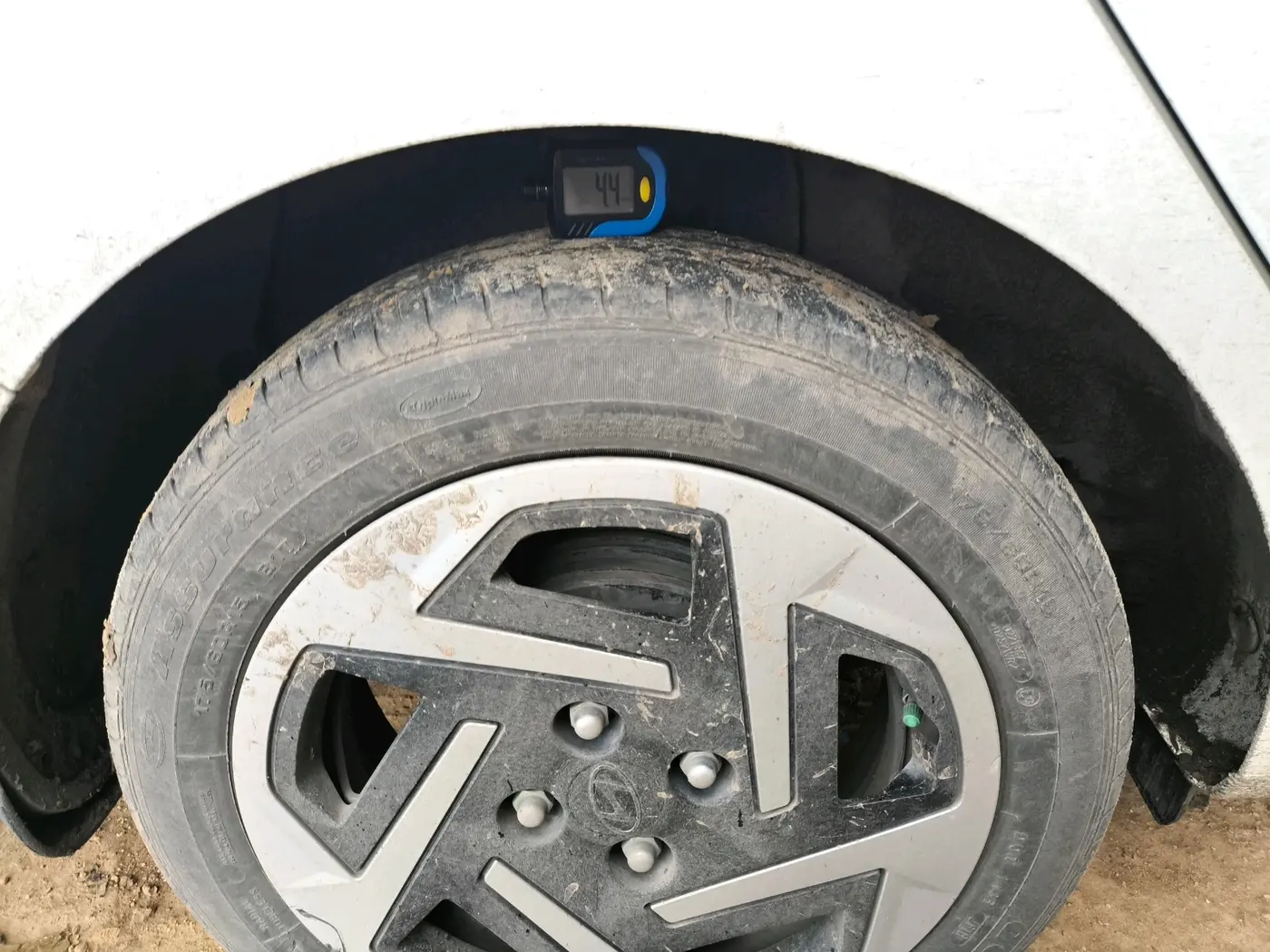 2023 Hyundai AURA S 1.2 CNG, CNG, Manual, 52,756 km, tyre