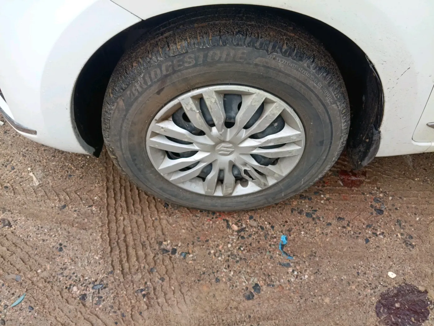 2019 Maruti Dzire VXI, Petrol, Manual, 23,368 km, tyre