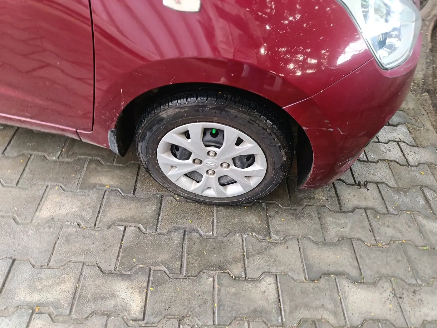 2014 Hyundai Grand i10 MAGNA 1.2 KAPPA VTVT, Petrol, Manual, 88,496 km, tyre