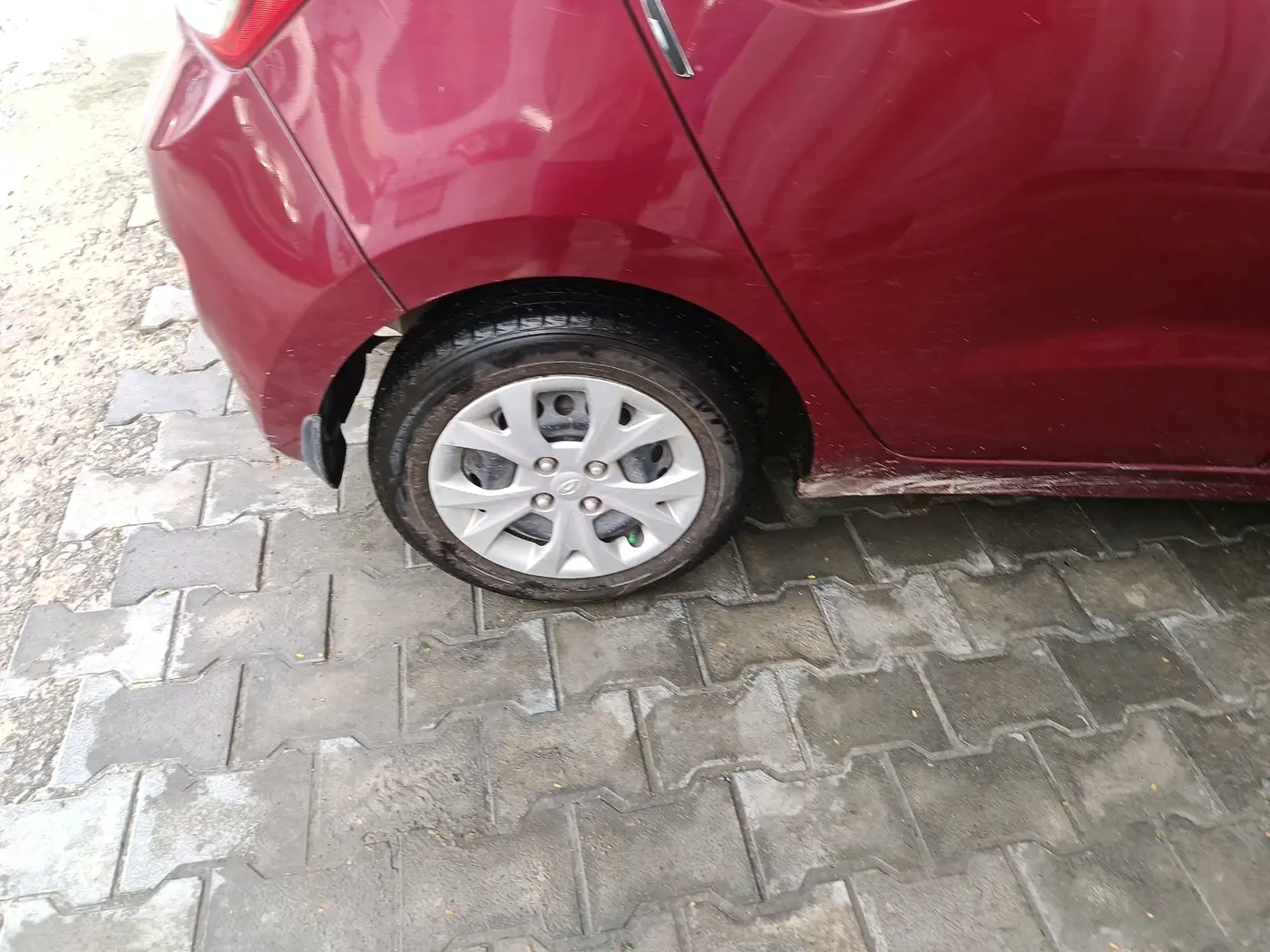 2014 Hyundai Grand i10 MAGNA 1.2 KAPPA VTVT, Petrol, Manual, 88,496 km, tyre