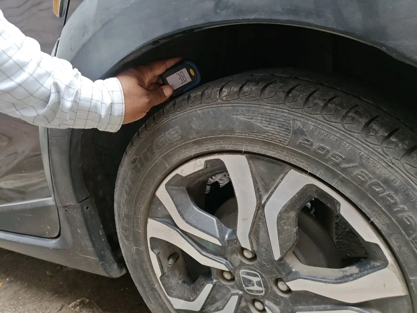2018 Honda WR-V 1.2L I-VTEC S MT, CNG, Manual, 88,132 km, tyre