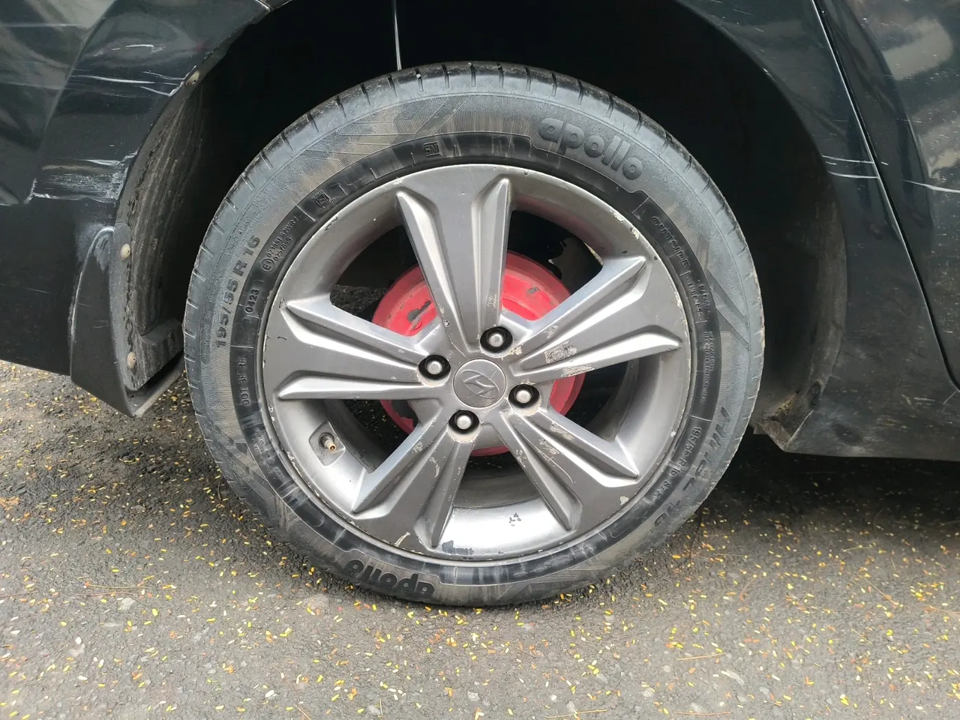 2019 Hyundai Verna 1.6 CRDI SX (O) AT, Diesel, Automatic, 1,11,400 km, tyre