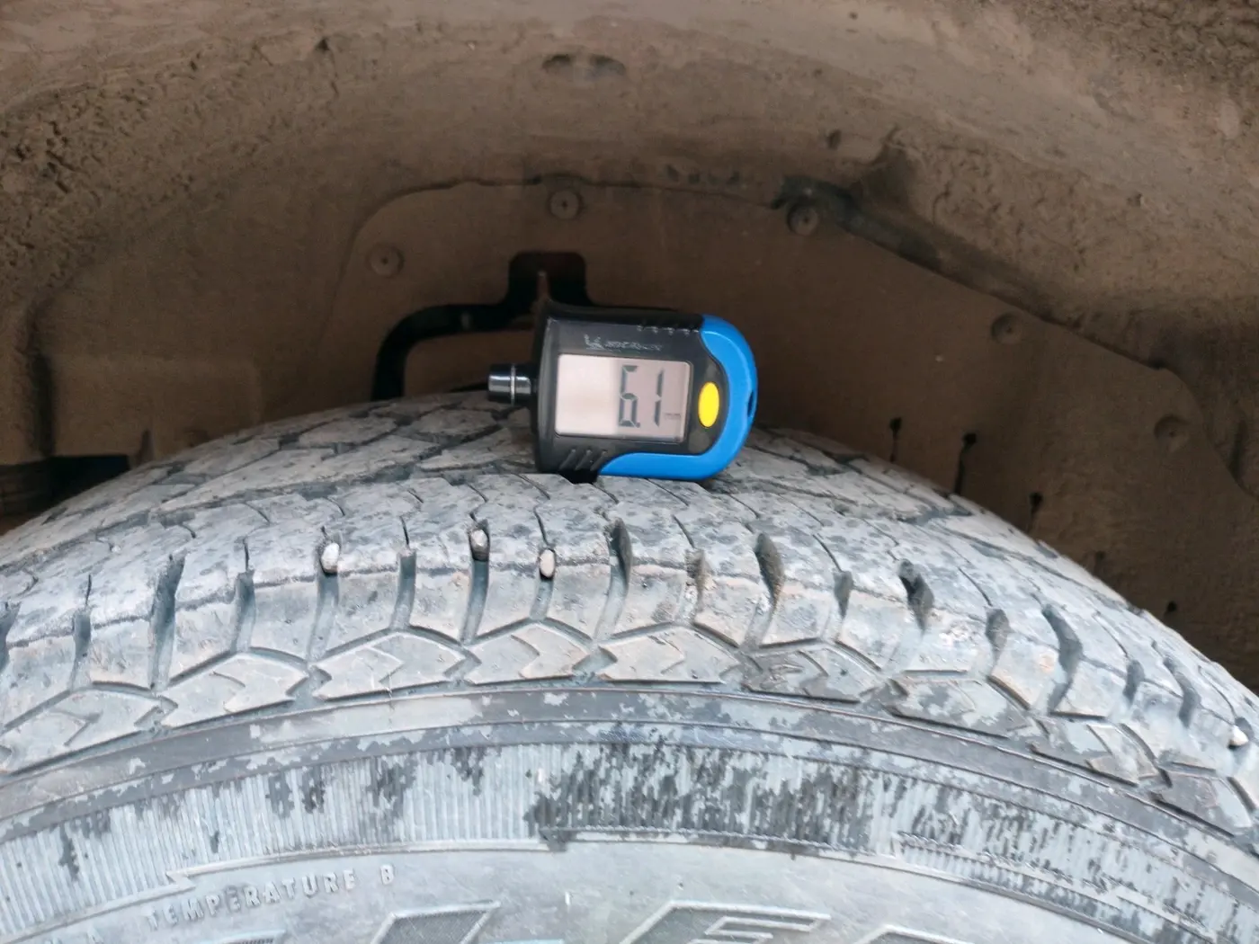 2021 Mahindra Thar LX D AT 4WD HT, Diesel, Automatic, 60,605 km, tyre