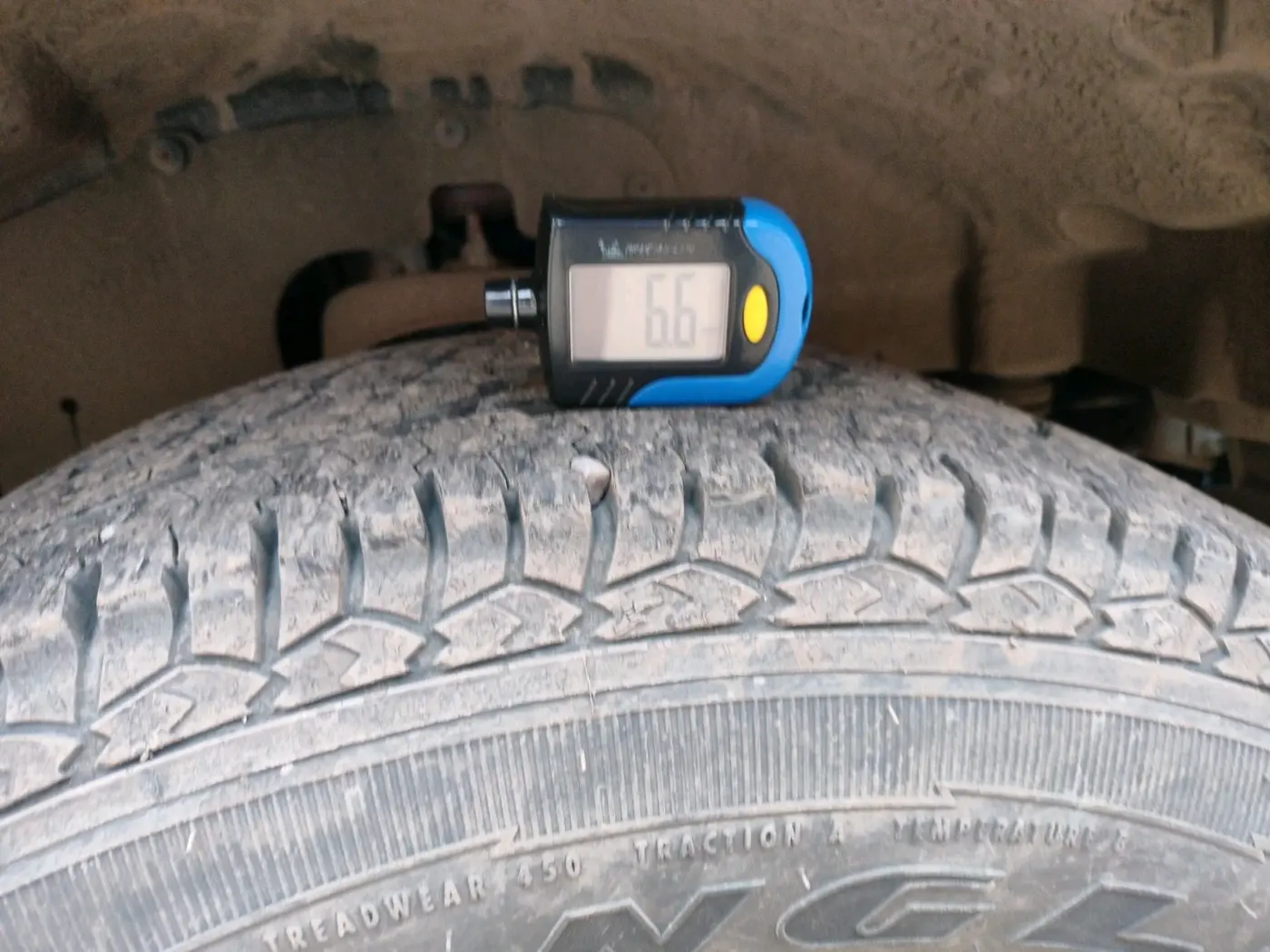 2021 Mahindra Thar LX D AT 4WD HT, Diesel, Automatic, 60,605 km, tyre