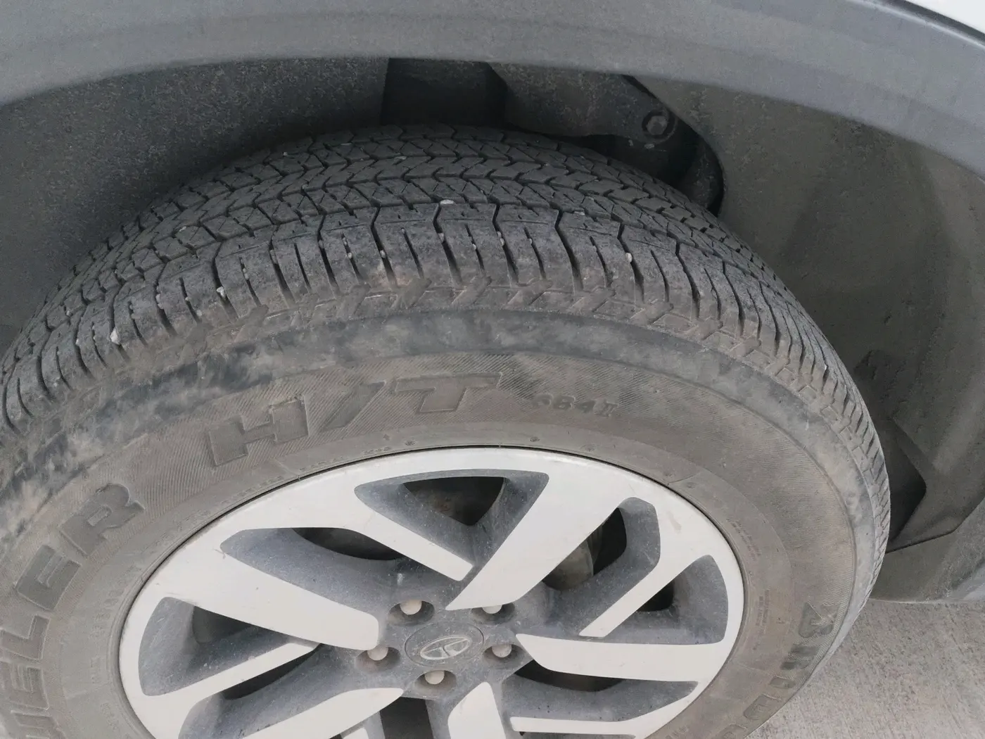 2021 Tata Harrier XZ PLUS 2.0L DUAL TONE, Diesel, Manual, 1,47,100 km, tyre