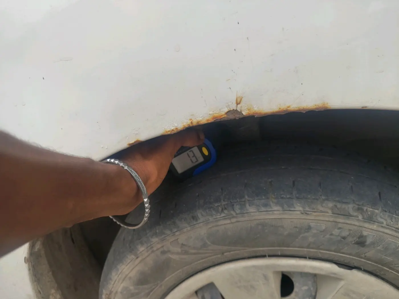 2016 Maruti Wagon R 1.0 LXI CNG, CNG, Manual, 1,45,843 km, tyre