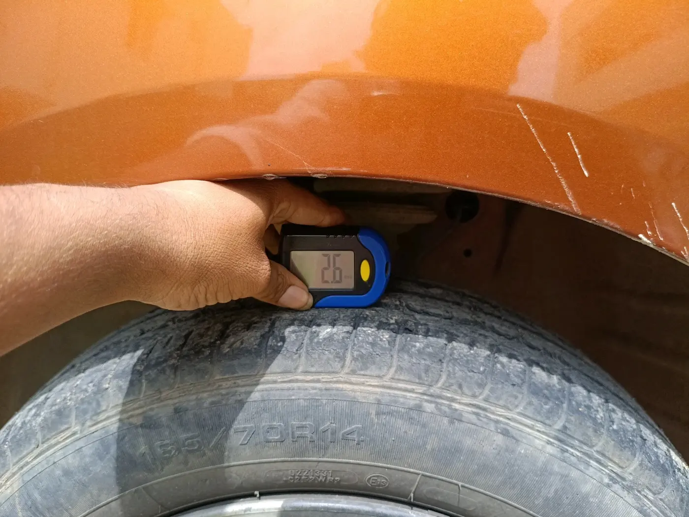 2019 Maruti New Wagon-R VXI 1.2, Petrol, Manual, 69,101 km, tyre