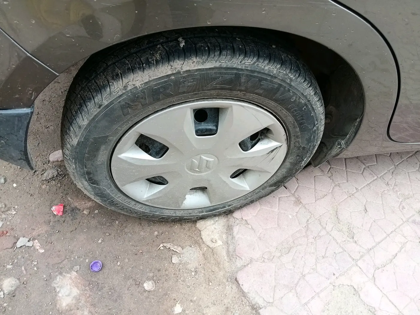 2025 Maruti New Wagon-R VXI CNG 1.0, CNG, Manual, 23,171 km, tyre