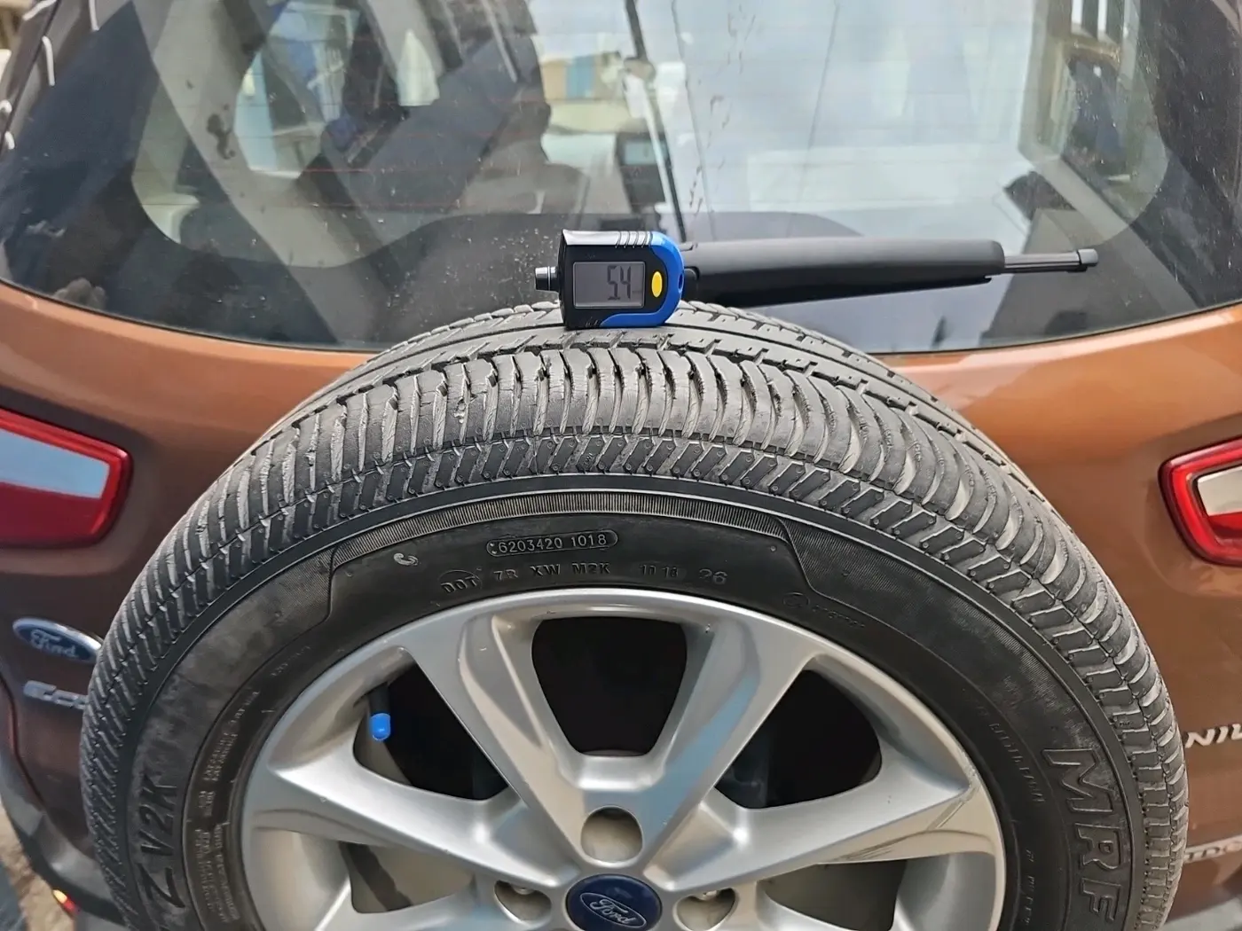 2018 Ford Ecosport TITANIUM 1.5L DIESEL, Diesel, Manual, 76,271 km, tyre