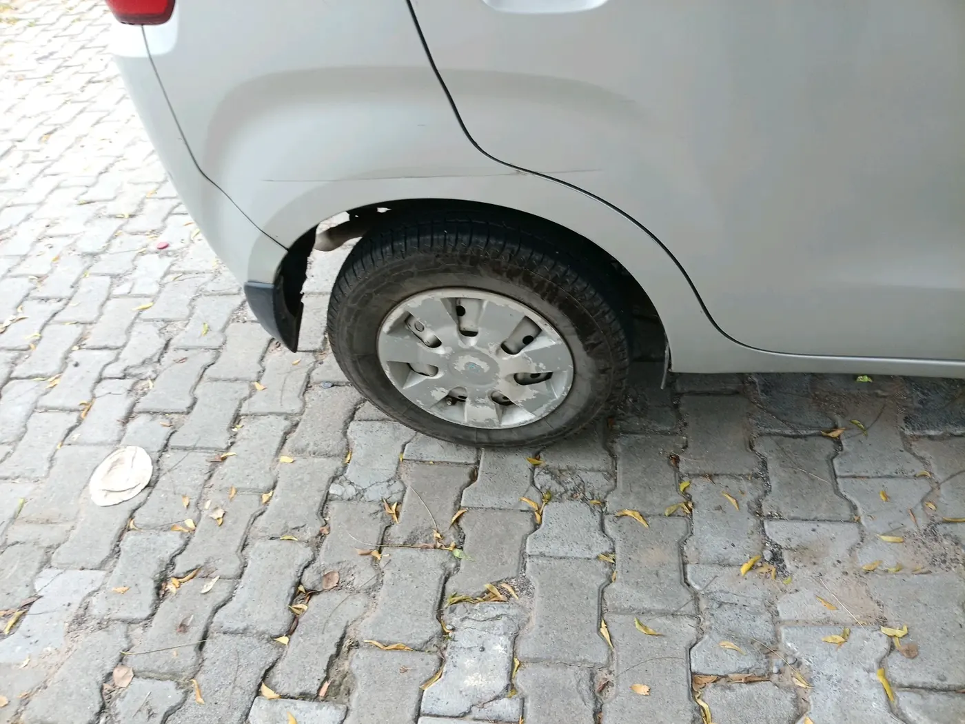 2019 Maruti New Wagon-R LXI CNG 1.0, CNG, Manual, 1,28,508 km, tyre