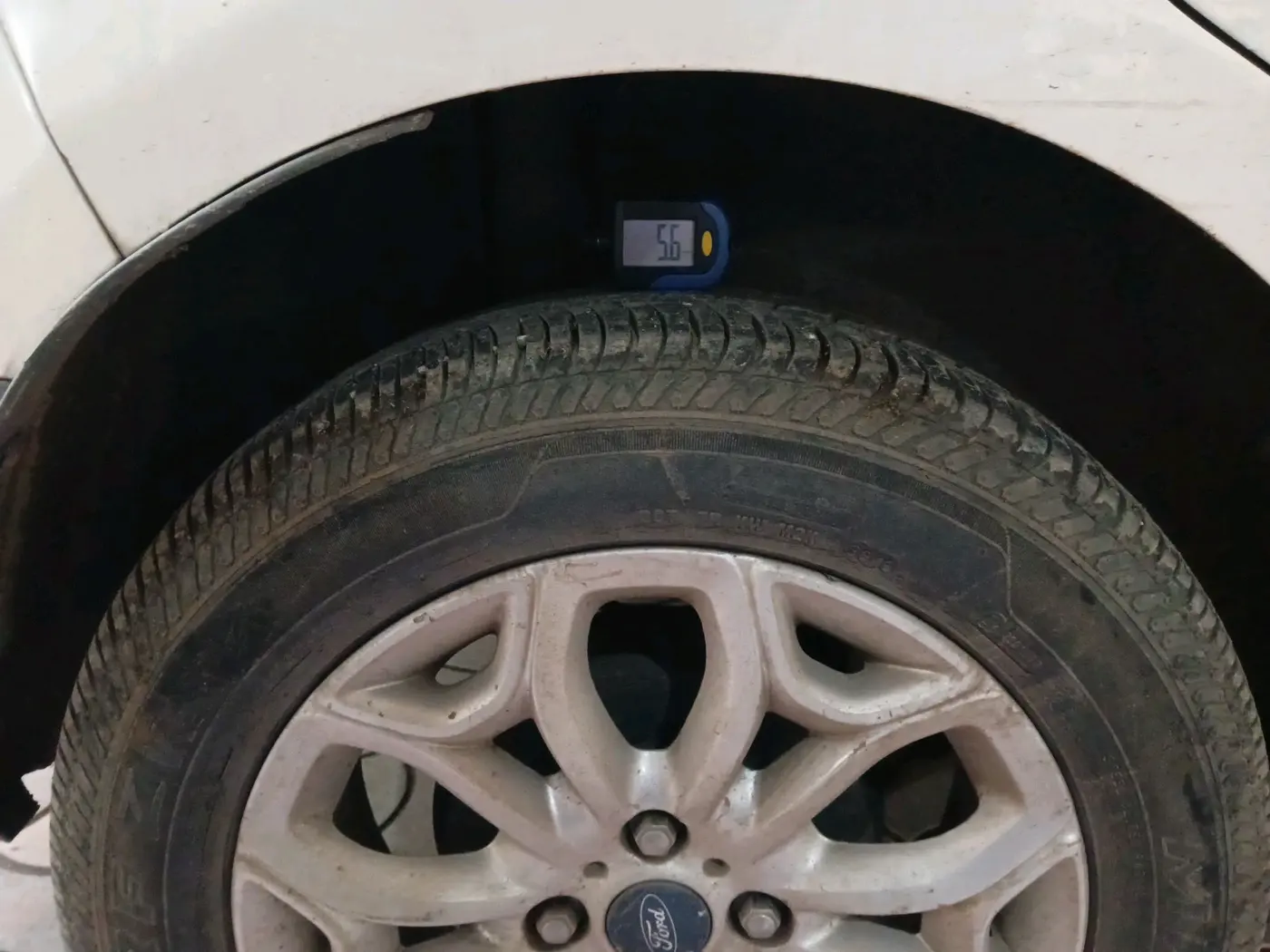 2016 Ford Ecosport TITANIUM 1.5L PETROL AT, Petrol, Automatic, 76,858 km, tyre