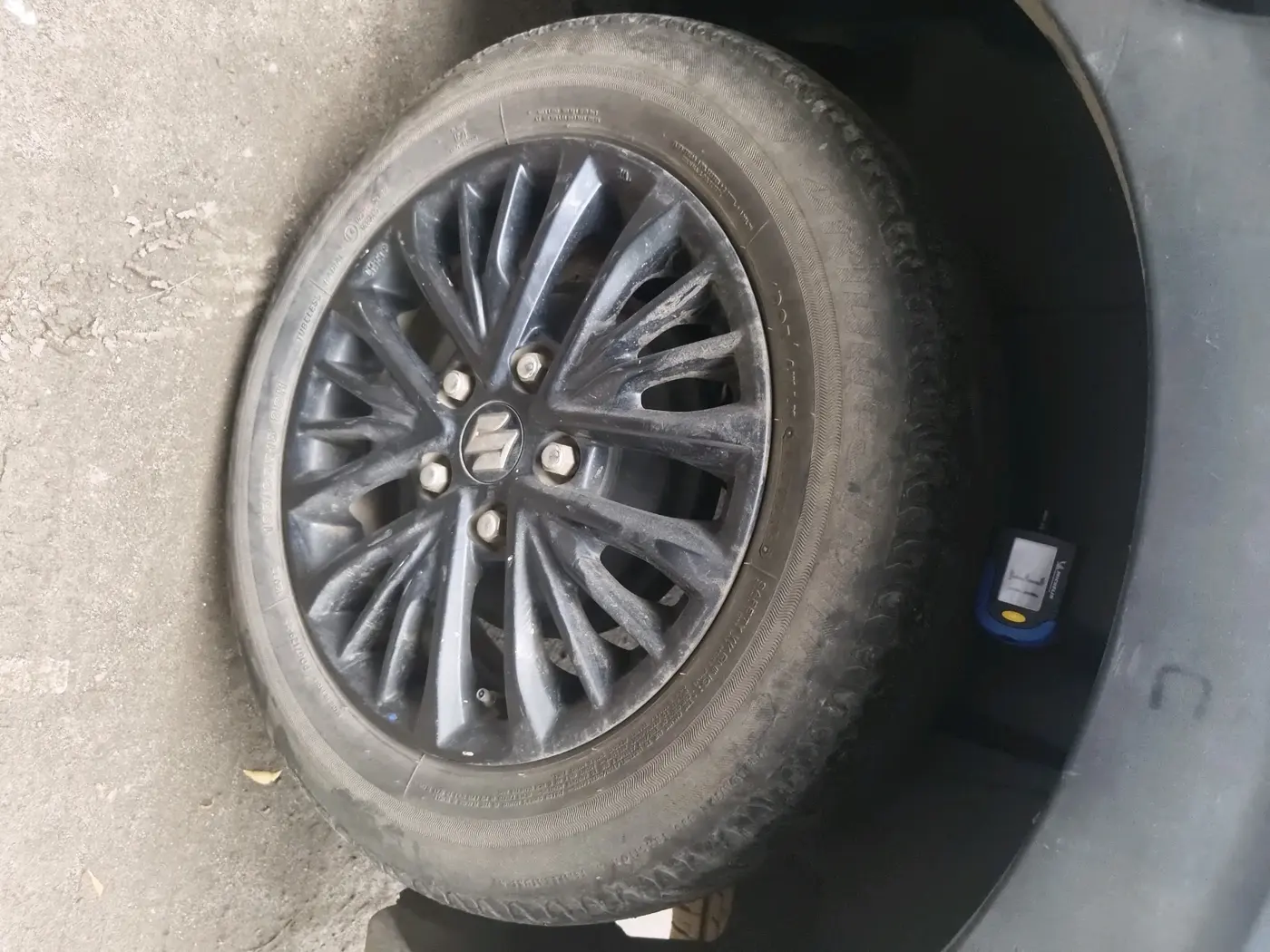 2019 Maruti XL6 ZETA MT, Petrol, Manual, 46,431 km, tyre