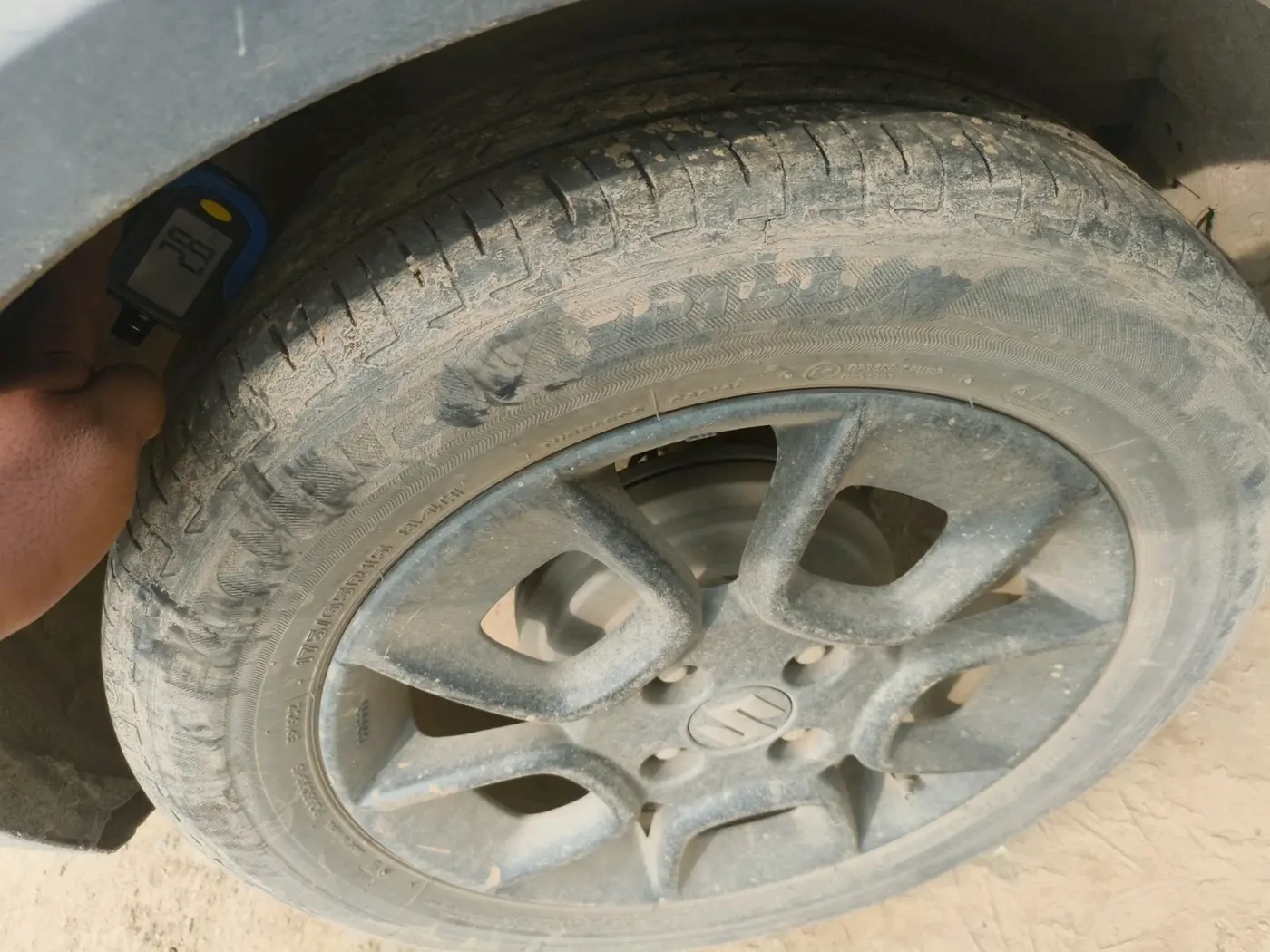 2021 Maruti IGNIS ZETA 1.2, Petrol, Manual, 57,755 km, tyre