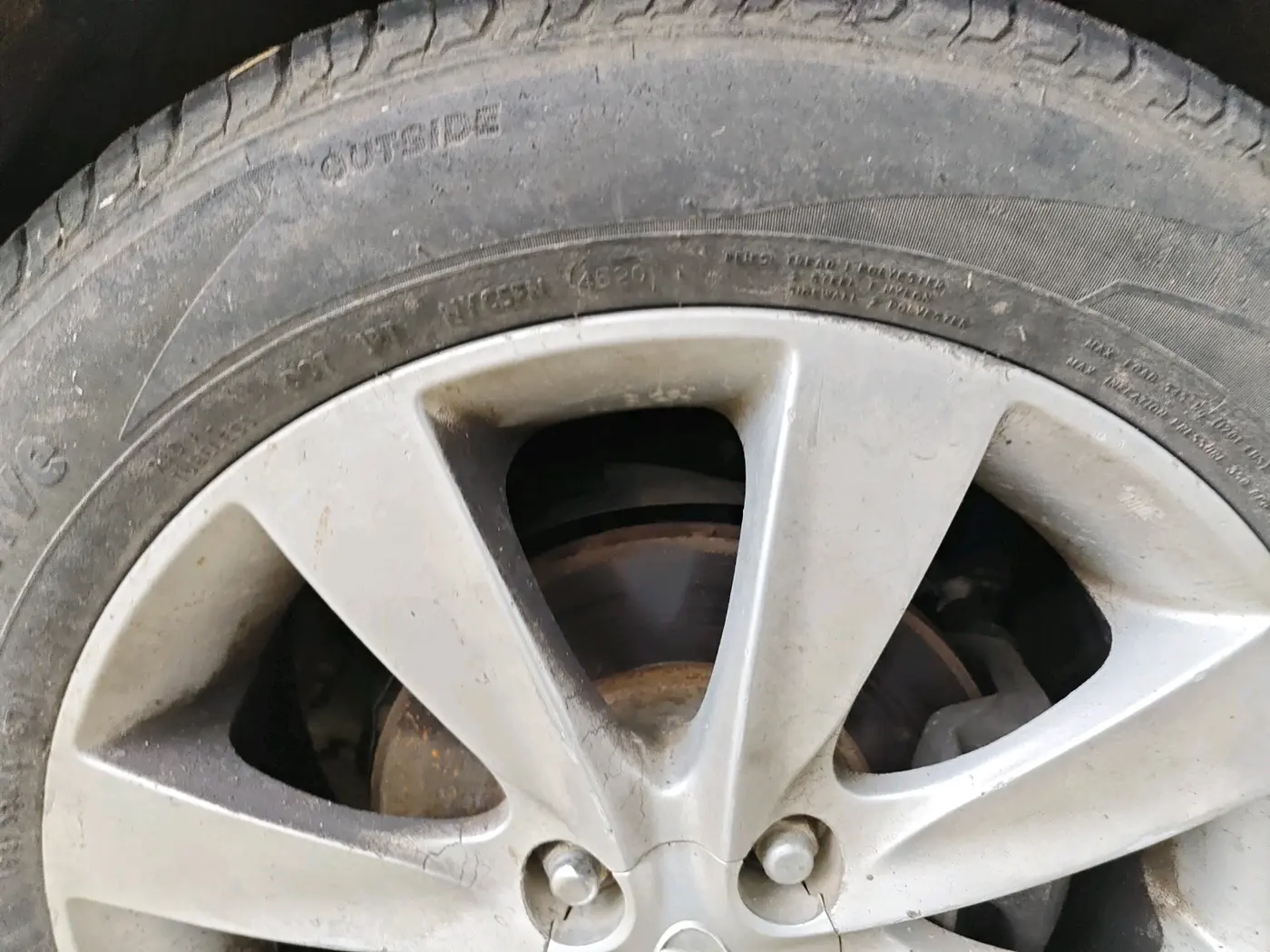 2011 Hyundai Verna FLUIDIC 1.6 CRDI SX AT, Diesel, Automatic, 69,840 km, tyre