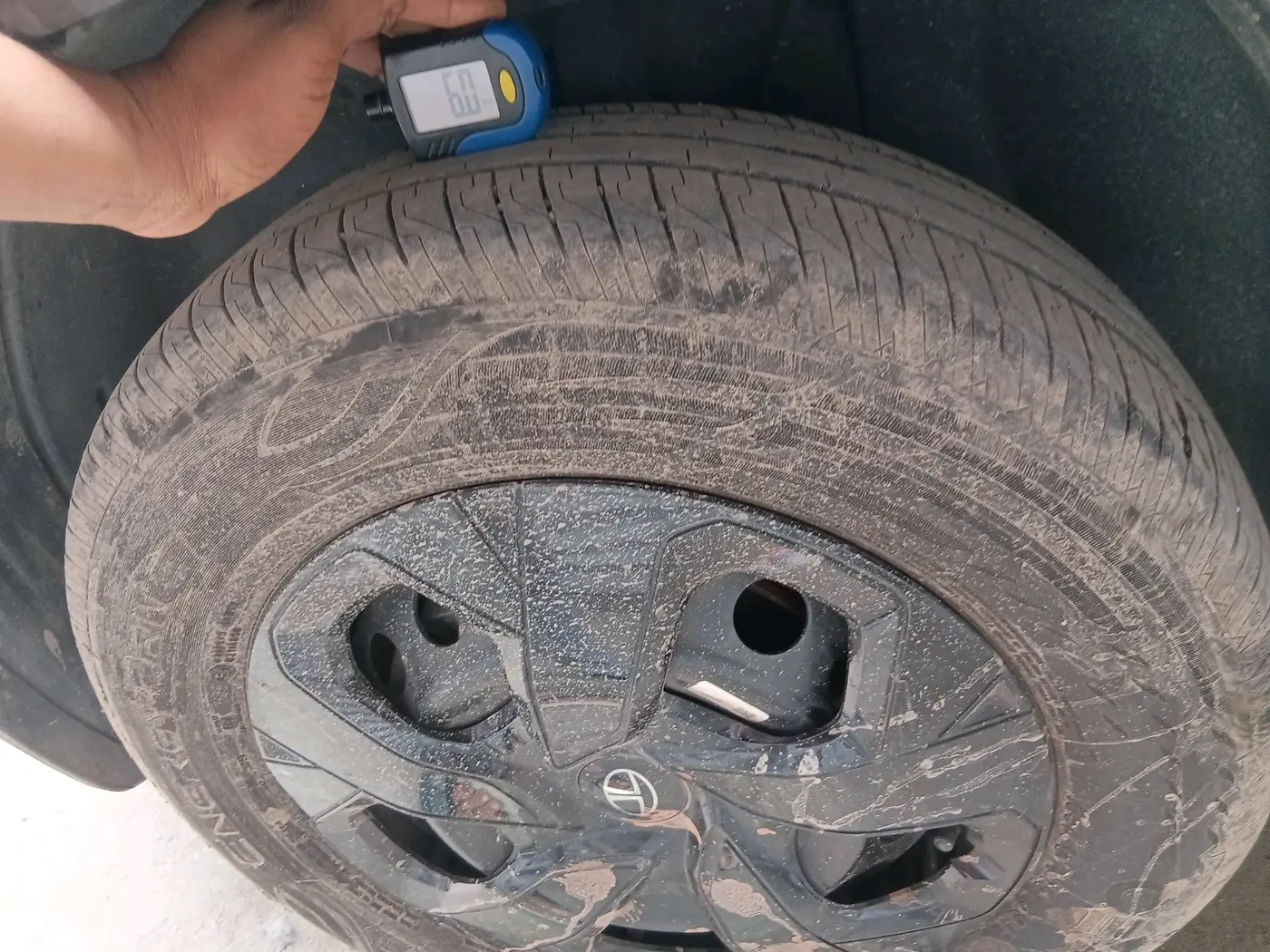 2025 Tata PUNCH ADVENTURE MT CNG , CNG, Manual, 2,966 km, tyre