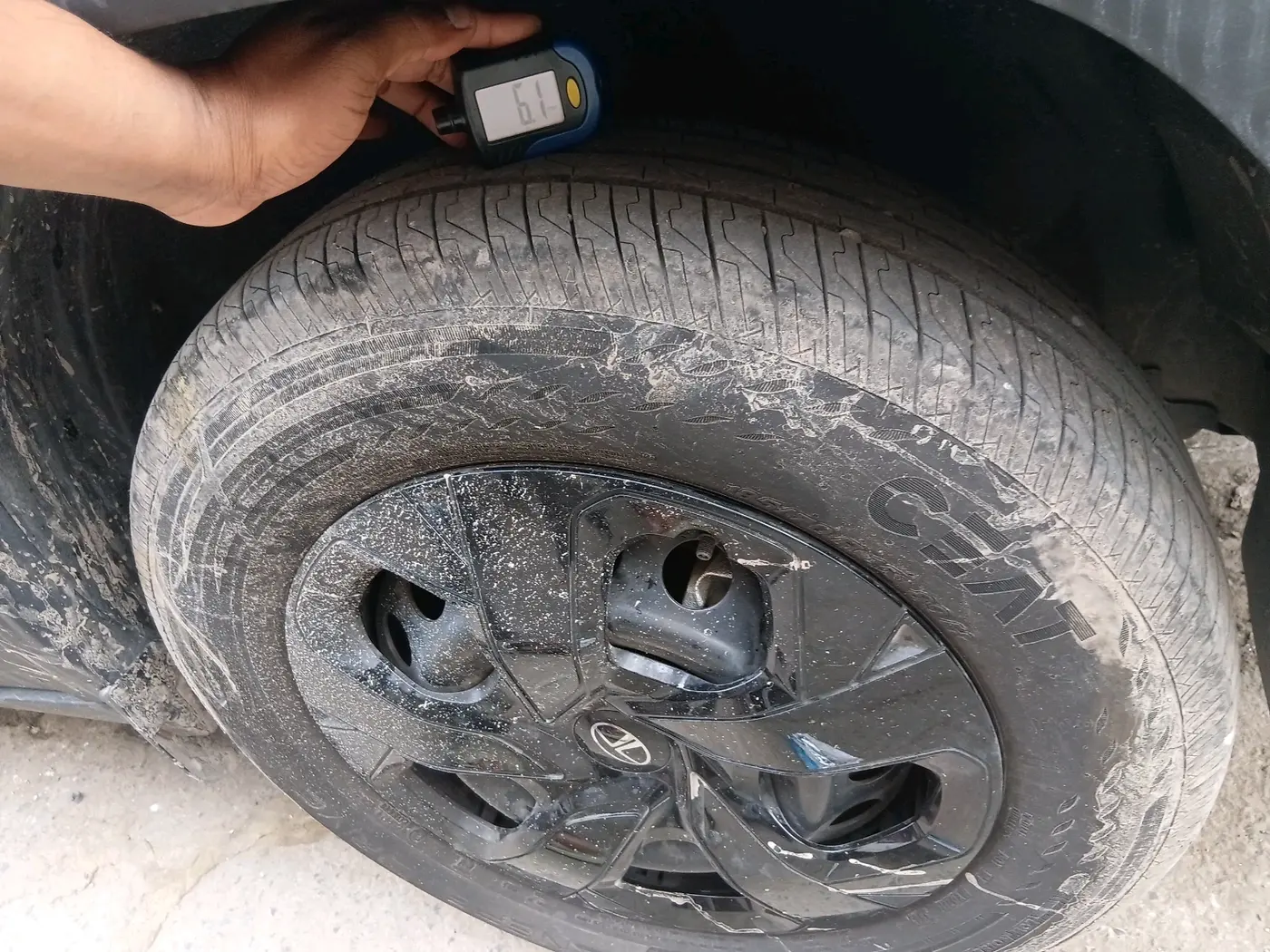 2025 Tata PUNCH ADVENTURE MT CNG , CNG, Manual, 2,966 km, tyre