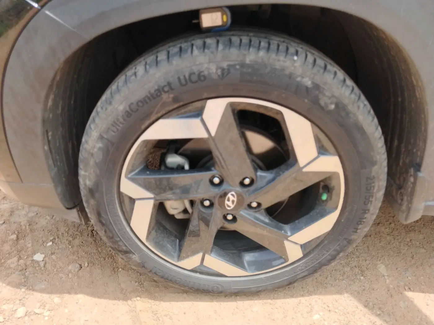2023 Hyundai ALCAZAR 1.5 SIGNATURE (O) AT 7STR, Diesel, Automatic, 60,399 km, tyre