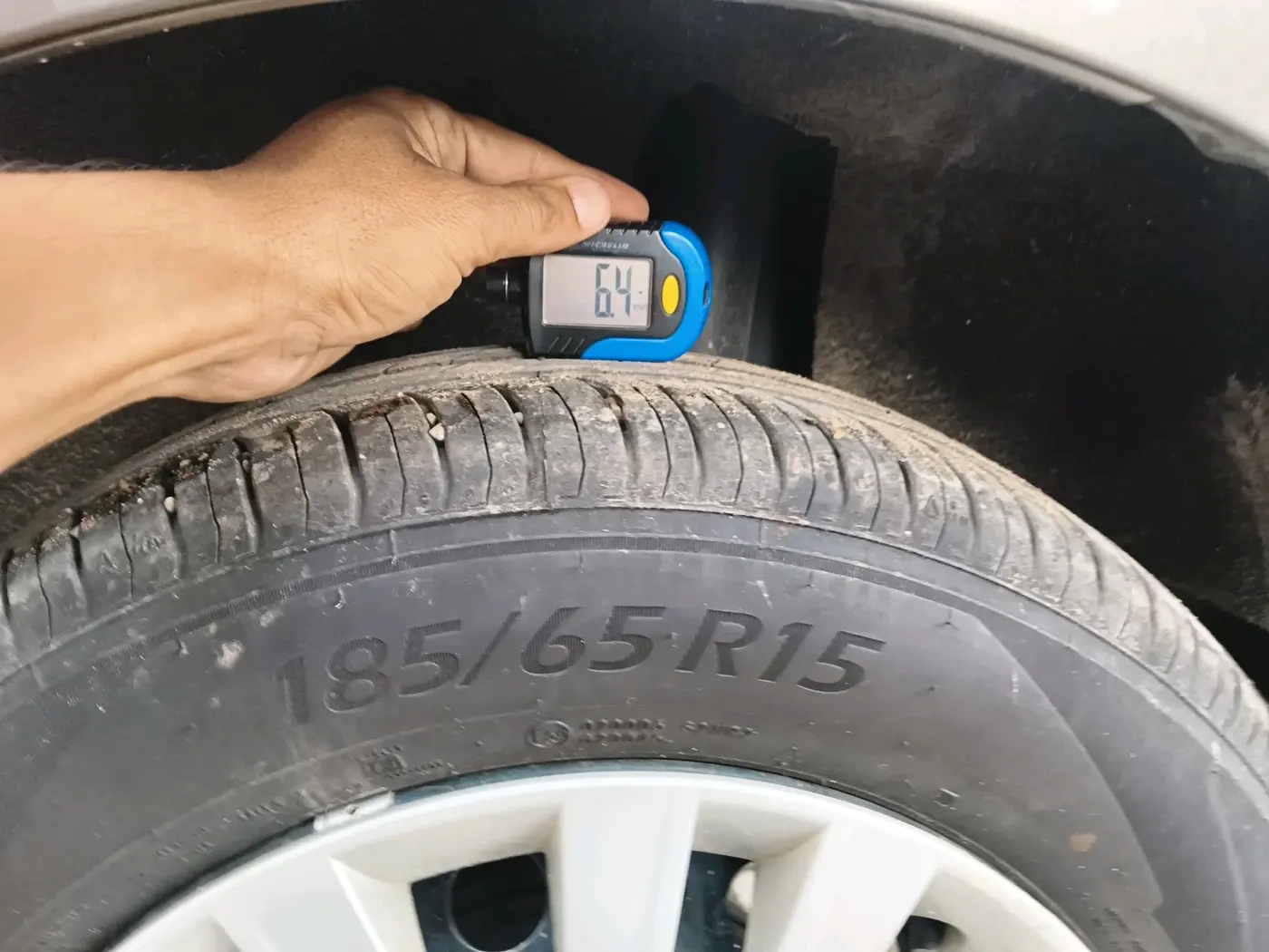 2019 Maruti Baleno DELTA PETROL 1.2, Petrol, Manual, 67,414 km, tyre