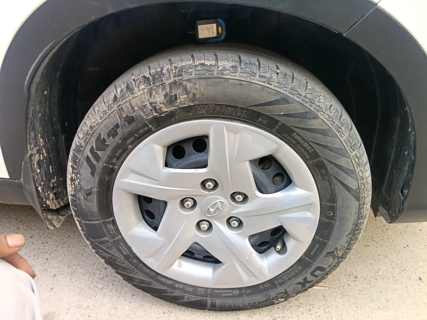 2019 Hyundai VENUE S 1.4 CRDI, Diesel, Manual, 3,39,522 km, tyre