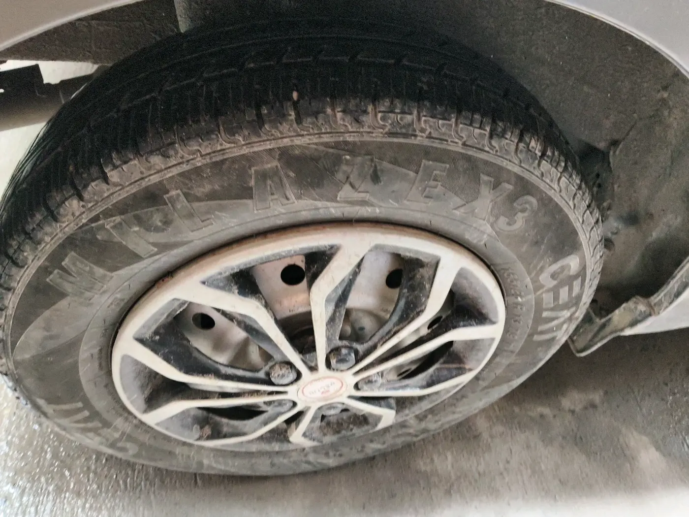 2020 Maruti New Wagon-R LXI CNG 1.0, CNG, Manual, 1,11,508 km, tyre
