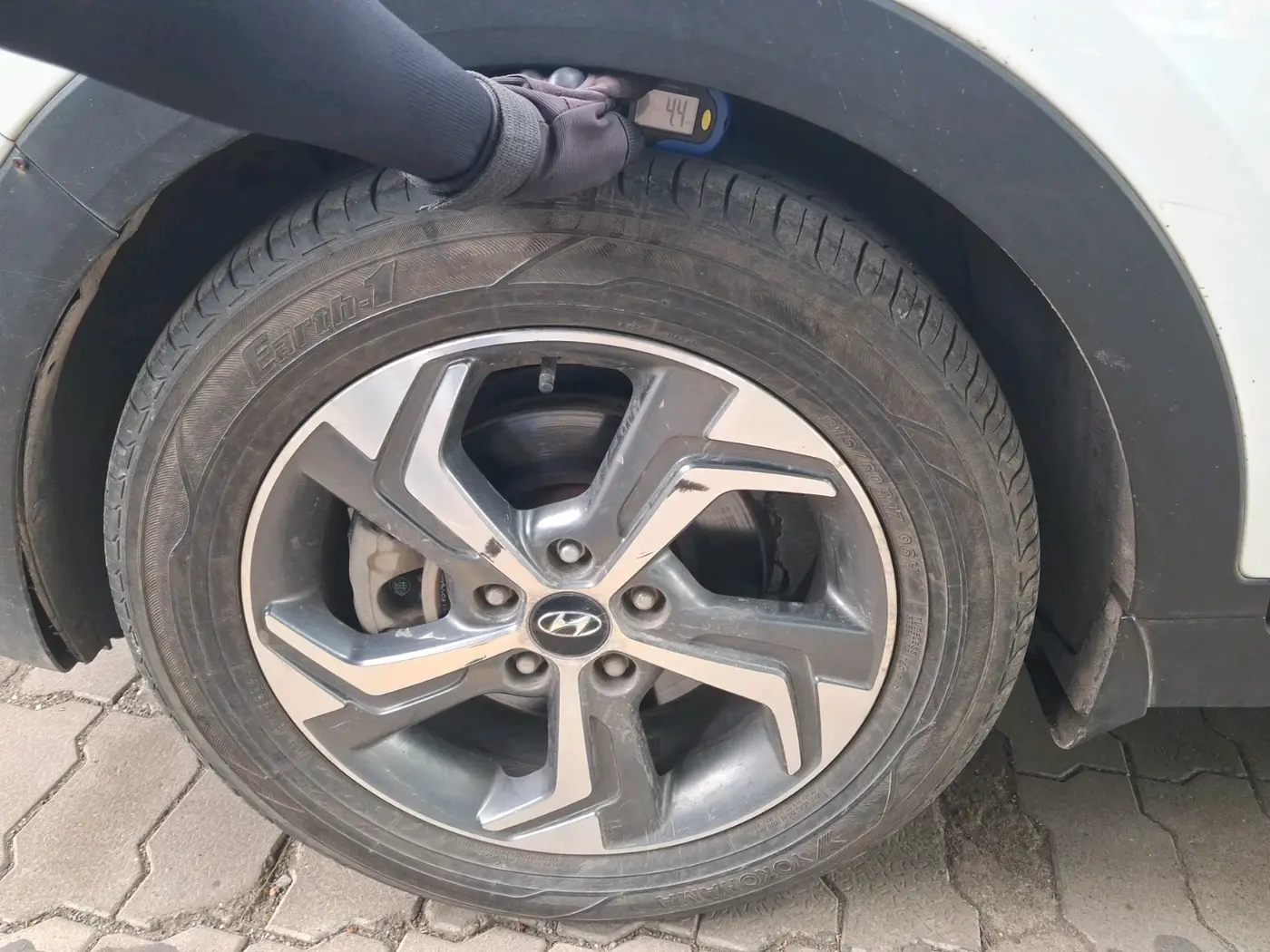 2019 Hyundai Creta SX AT 1.6 DIESEL, Diesel, Automatic, 93,752 km, tyre
