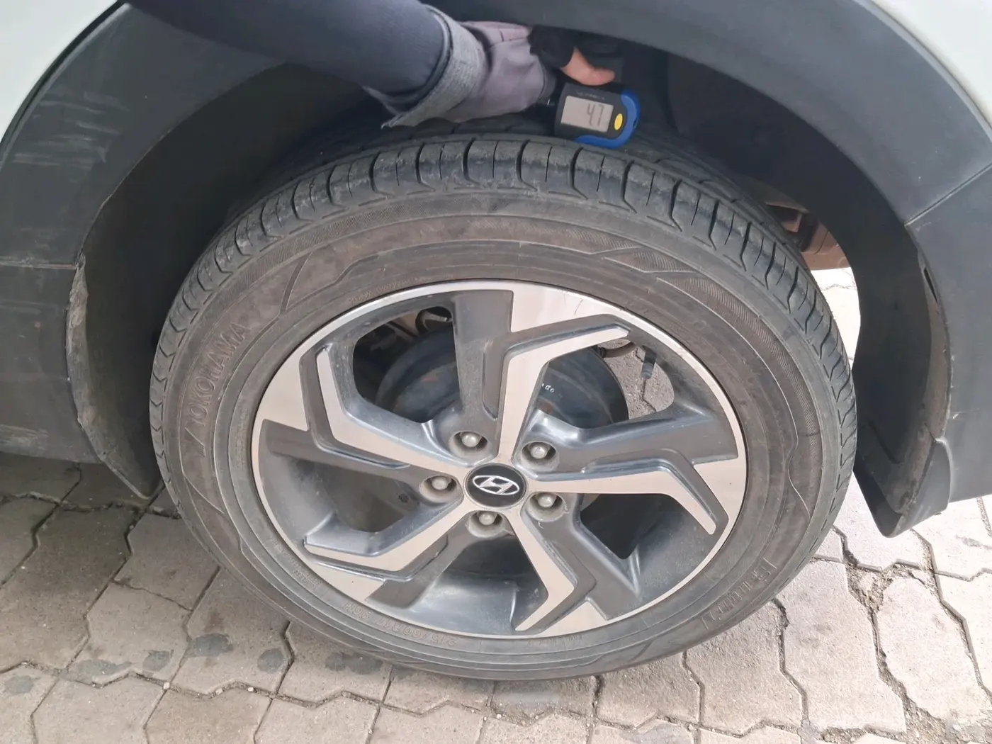 2019 Hyundai Creta SX AT 1.6 DIESEL, Diesel, Automatic, 93,752 km, tyre