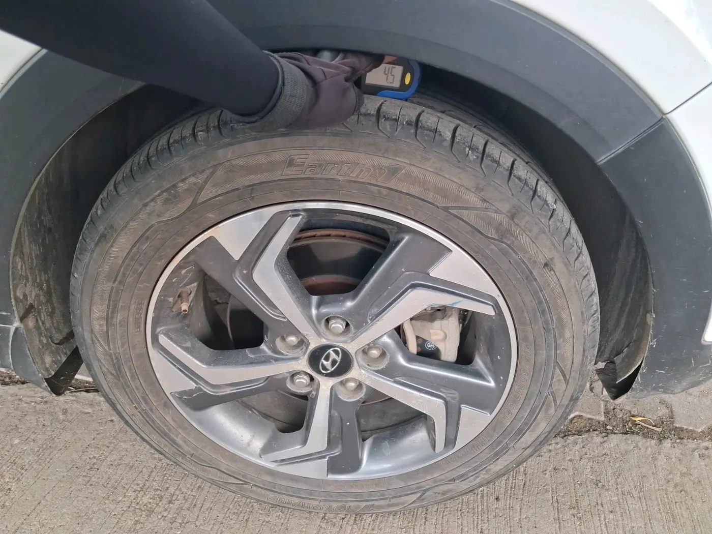 2019 Hyundai Creta SX AT 1.6 DIESEL, Diesel, Automatic, 93,752 km, tyre
