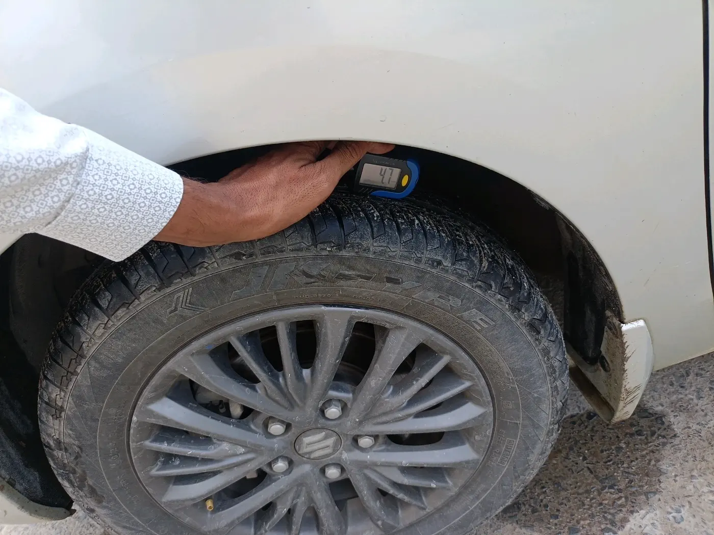 2019 Maruti Ertiga ZXI SHVS, Petrol, Manual, 93,424 km, tyre