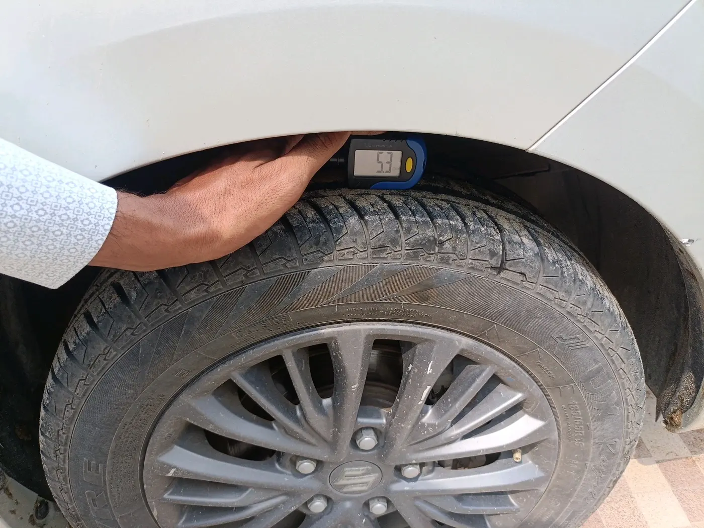 2019 Maruti Ertiga ZXI SHVS, Petrol, Manual, 93,424 km, tyre