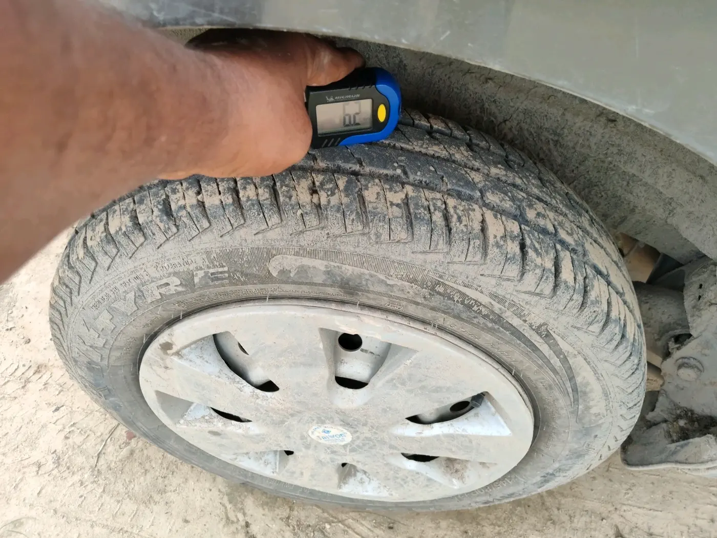 2021 Maruti New Wagon-R LXI CNG (O) 1.0, CNG, Manual, 71,208 km, tyre