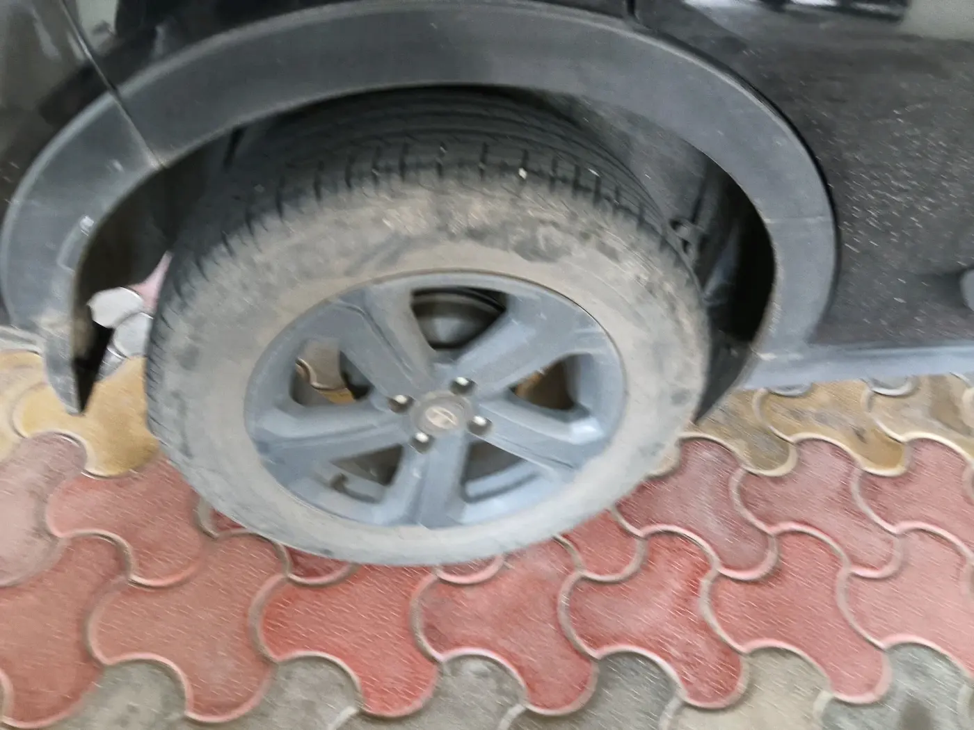 2022 Tata NEXON XZA PLUS (L) DARK EDITION, Petrol, Automatic, 24,967 km, tyre