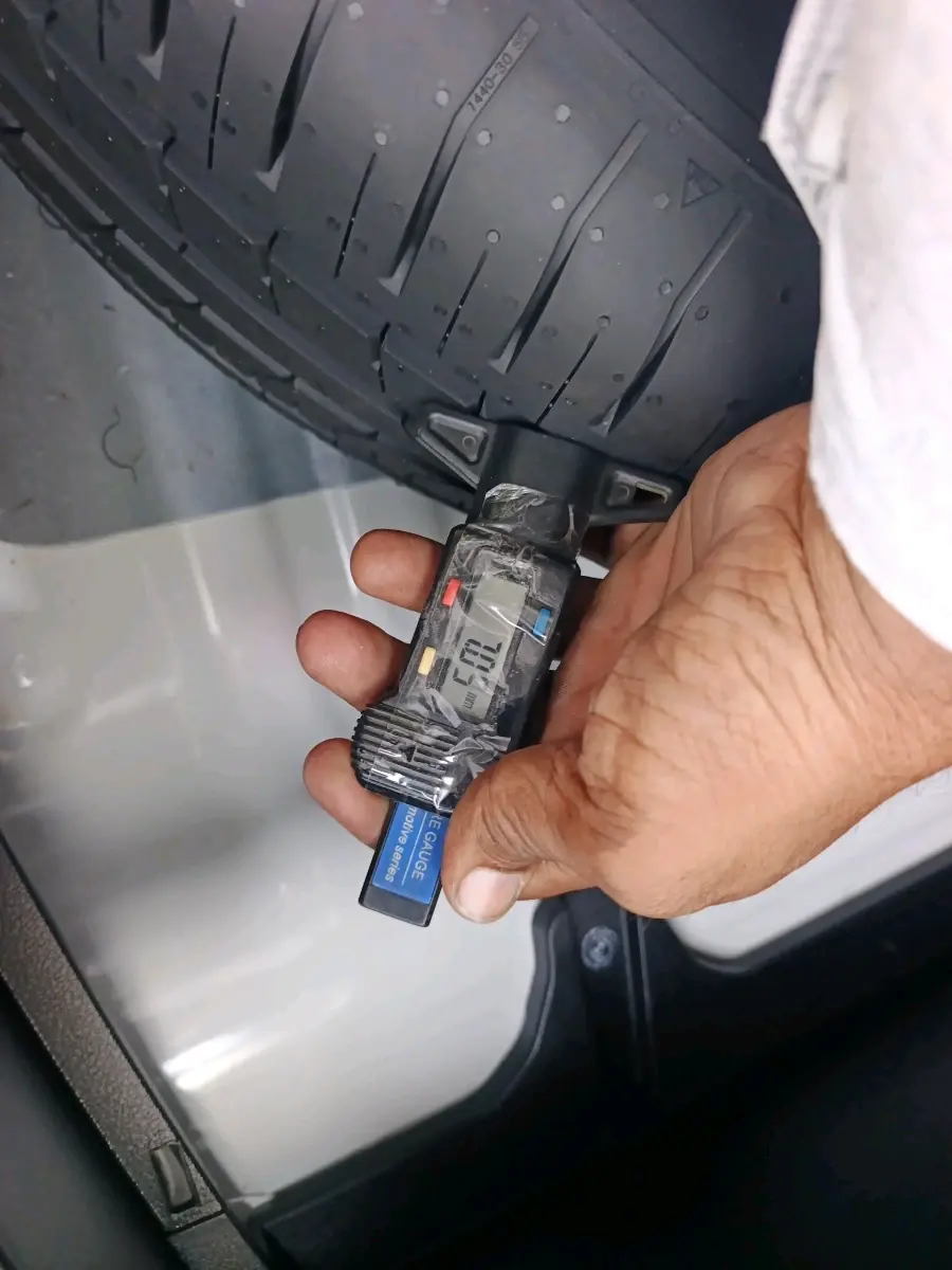 2025 Hyundai Creta S (O) 1.5 Petrol Knight Edition, Petrol, Manual, 8,162 km, tyre