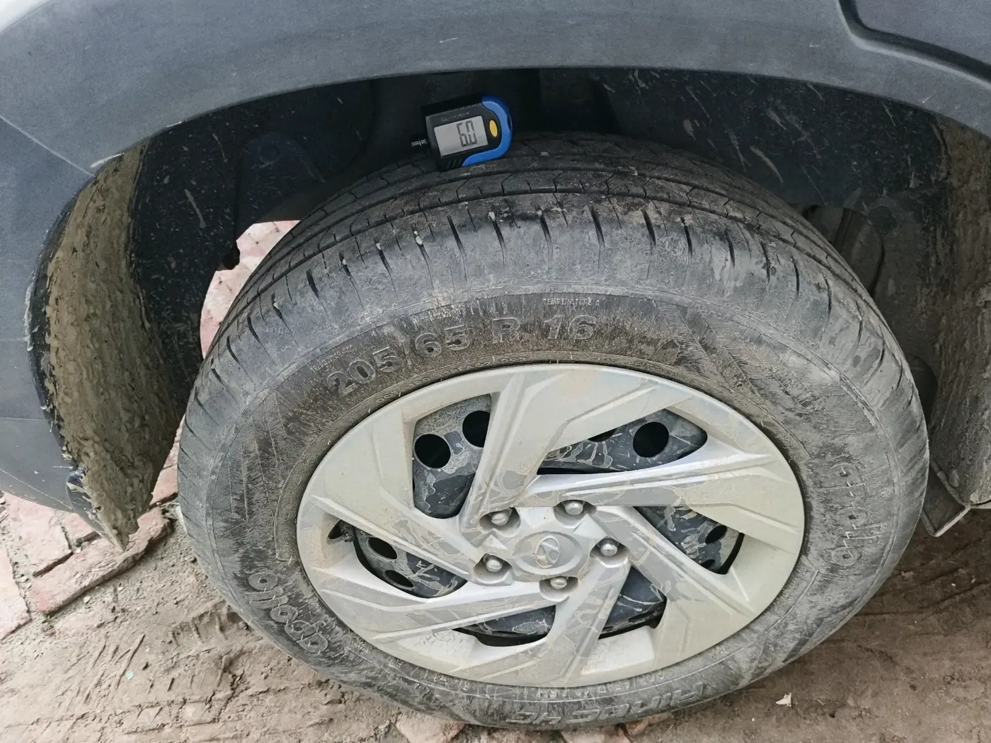 2021 Hyundai Creta EX 1.5 DIESEL, Diesel, Manual, 64,104 km, tyre