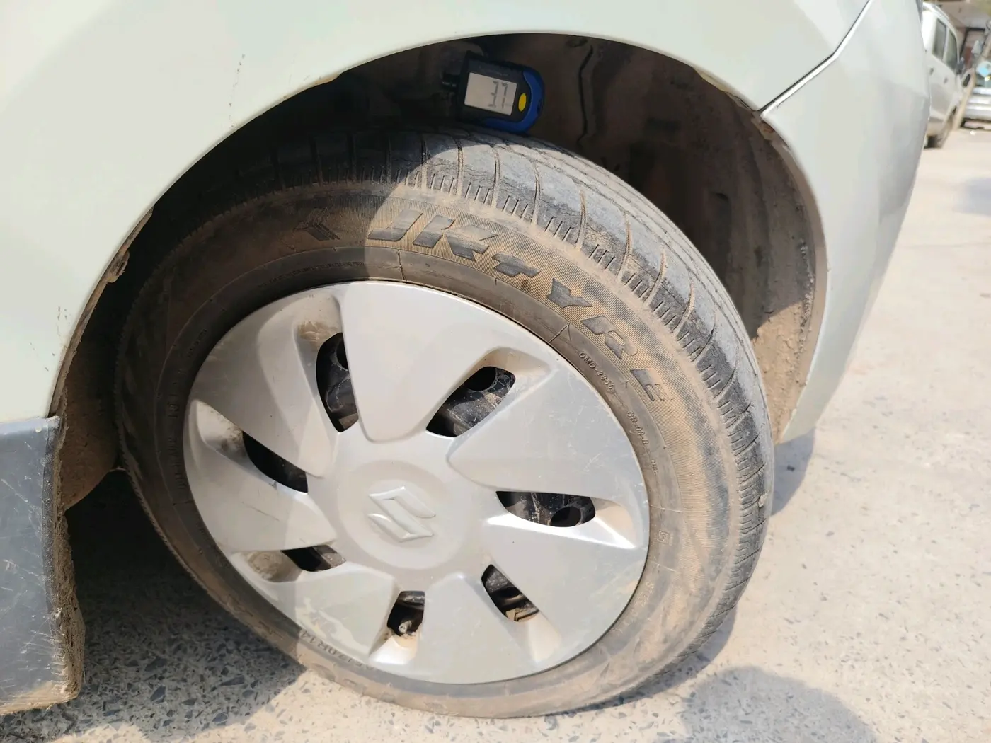 2015 Maruti Celerio VXI, Petrol, Manual, 1,36,856 km, tyre