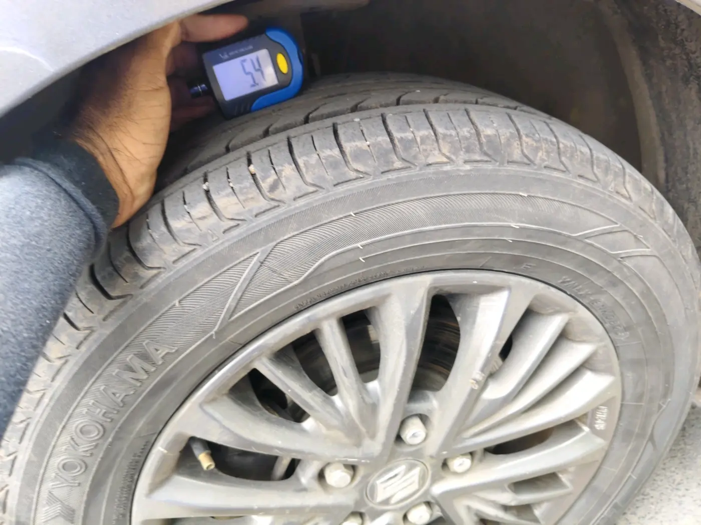 2021 Maruti Ertiga ZXI+ SHVS, Petrol, Manual, 71,803 km, tyre