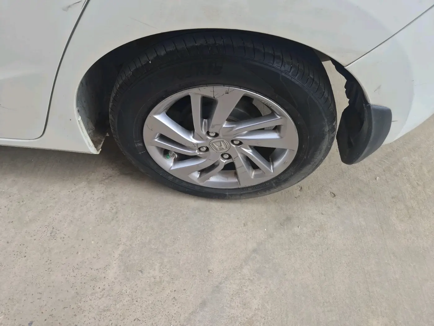 2019 Honda Jazz 1.2L I-VTEC V CVT, CNG, Automatic, 54,480 km, tyre
