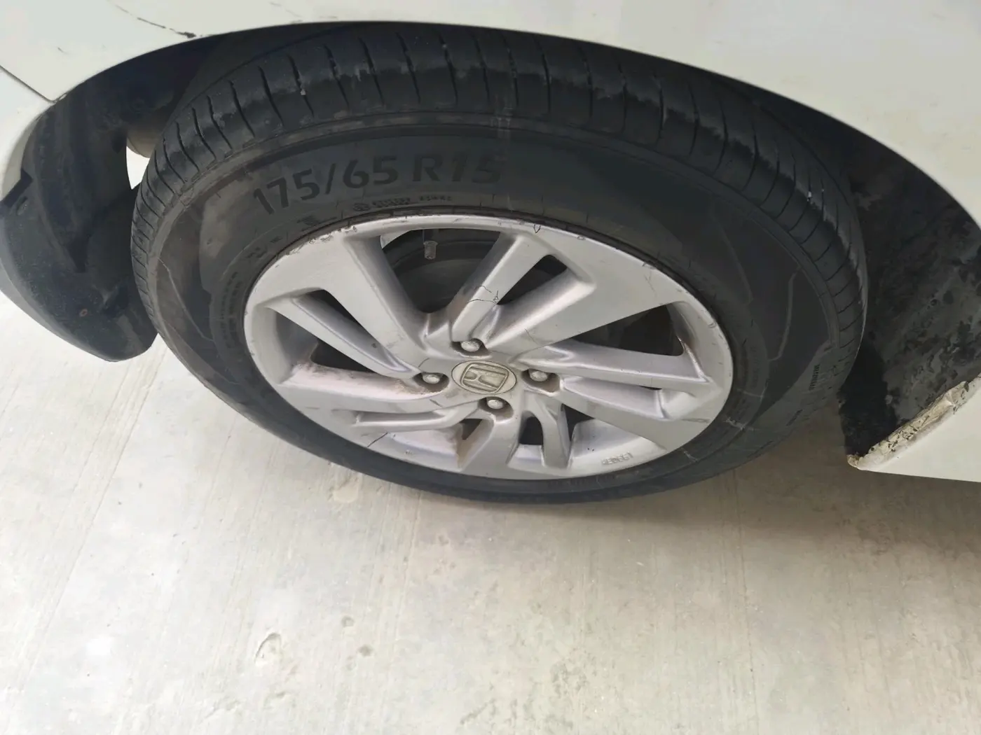 2019 Honda Jazz 1.2L I-VTEC V CVT, CNG, Automatic, 54,480 km, tyre