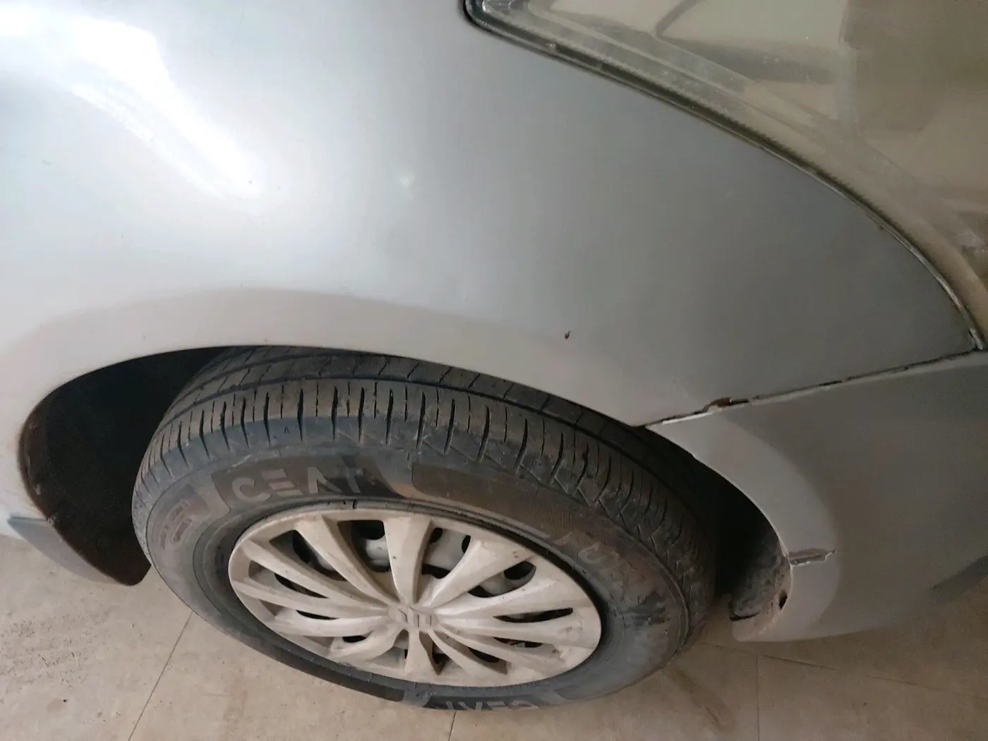 2018 Maruti Swift Dzire TOUR S PETROL, Petrol, Manual, 1,34,988 km, tyre