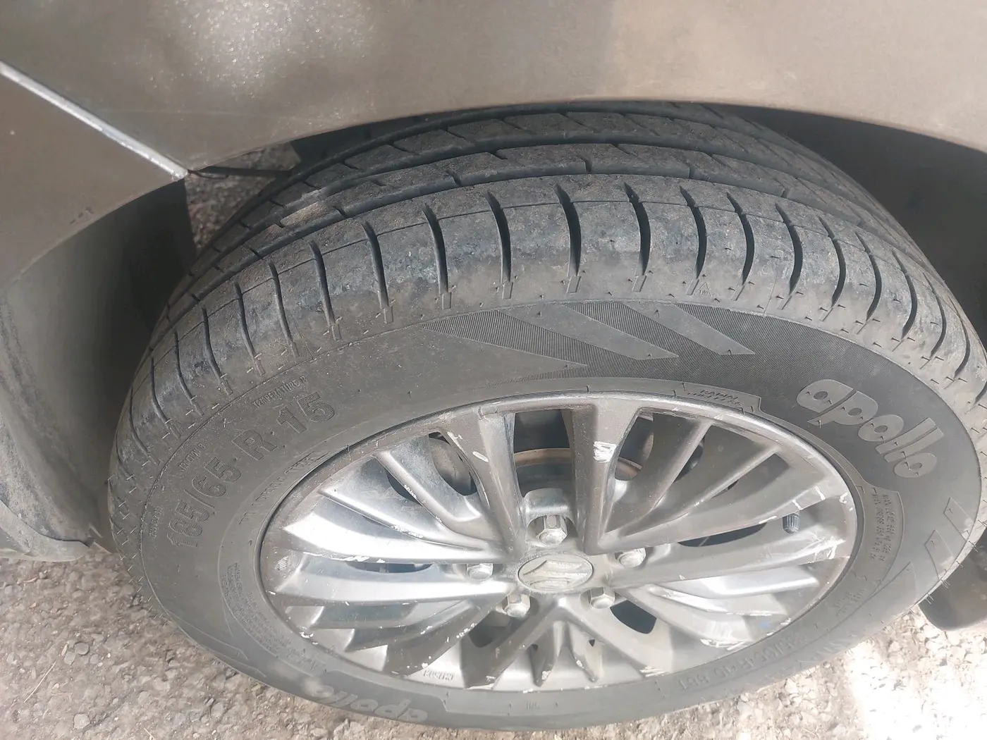 2020 Maruti Ertiga VXI CNG, CNG, Manual, 87,524 km, tyre
