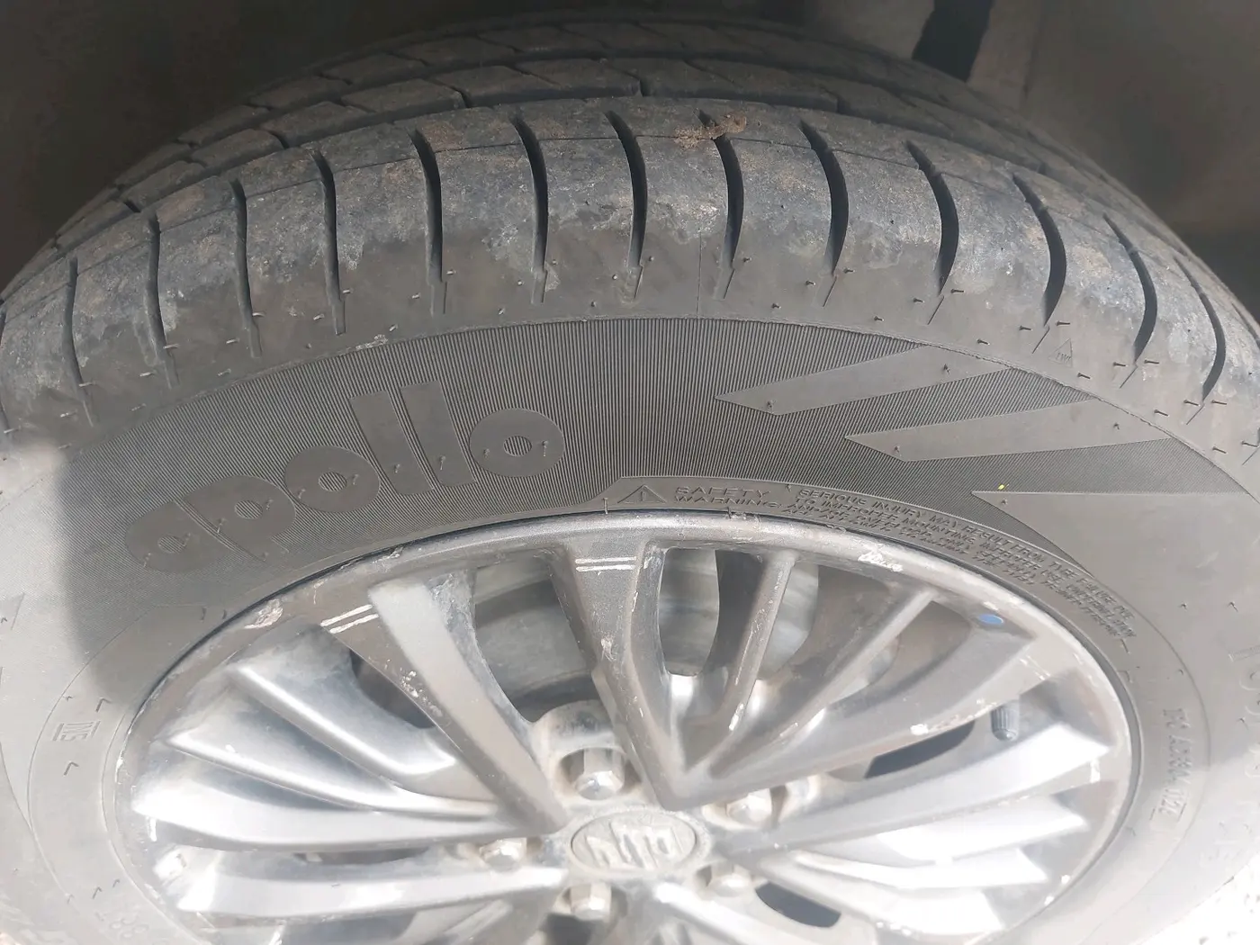 2020 Maruti Ertiga VXI CNG, CNG, Manual, 87,524 km, tyre
