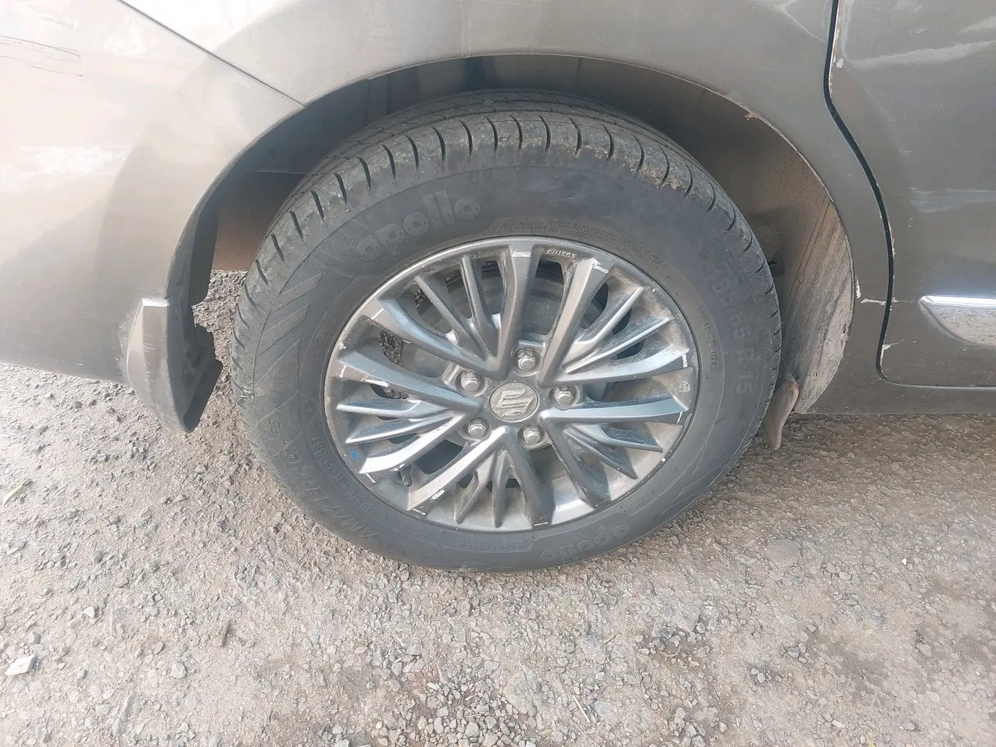 2020 Maruti Ertiga VXI CNG, CNG, Manual, 87,524 km, tyre