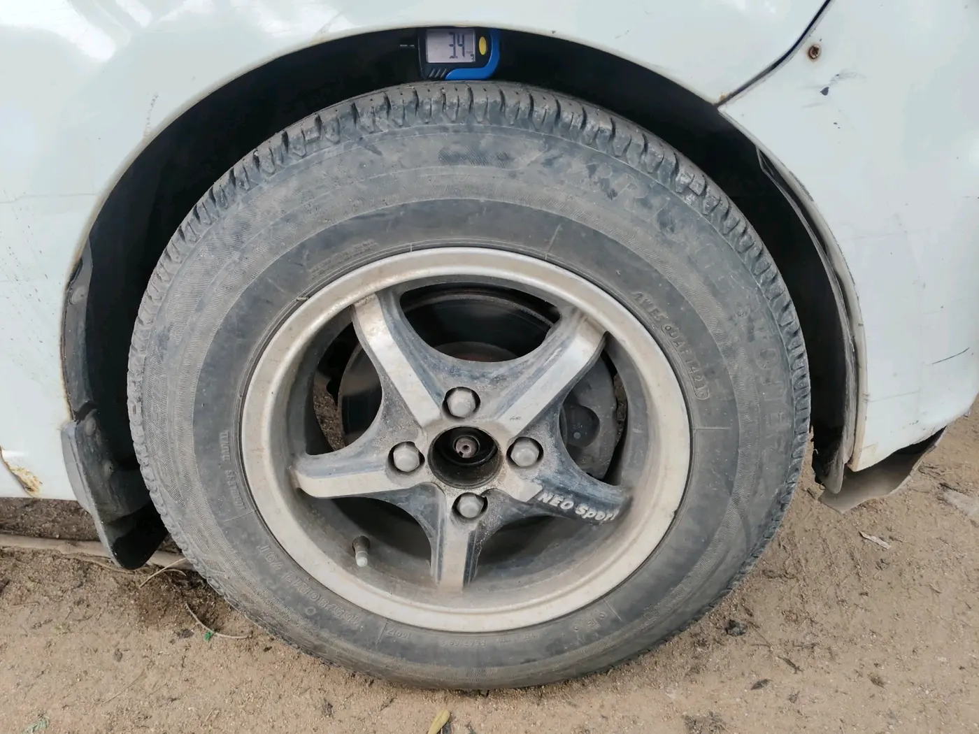 2011 Hyundai i10 MAGNA 1.2, Petrol, Manual, 70,271 km, tyre