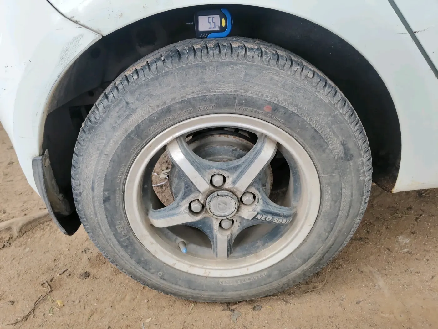 2011 Hyundai i10 MAGNA 1.2, Petrol, Manual, 70,271 km, tyre