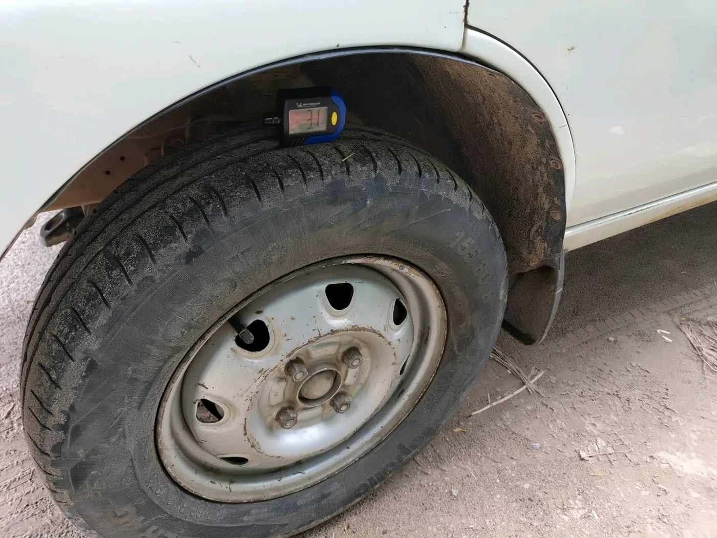 2019 Maruti Eeco 7 STR, CNG, Manual, 2,05,531 km, tyre