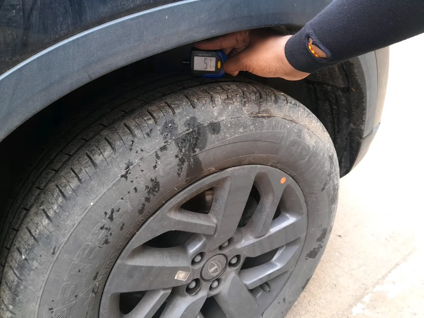 2021 Tata Harrier XT PLUS 2.0L KRYOTEC, Diesel, Manual, 55,757 km, tyre
