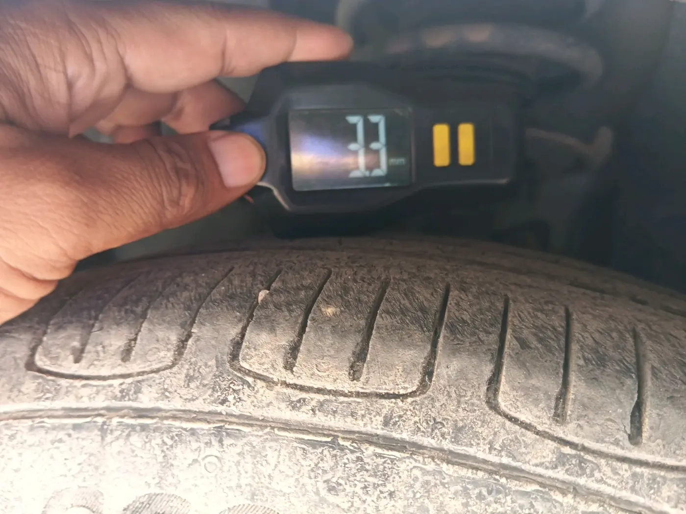 2015 Ford New Figo TITANIUM 1.5 PETROL AT, Petrol, Automatic, 56,292 km, tyre
