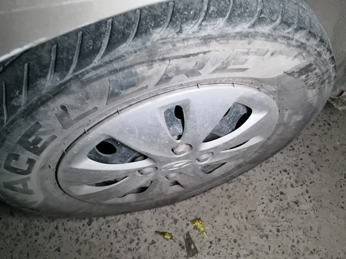 2011 Hyundai i10 MAGNA 1.2, CNG, Manual, 70,677 km, tyre