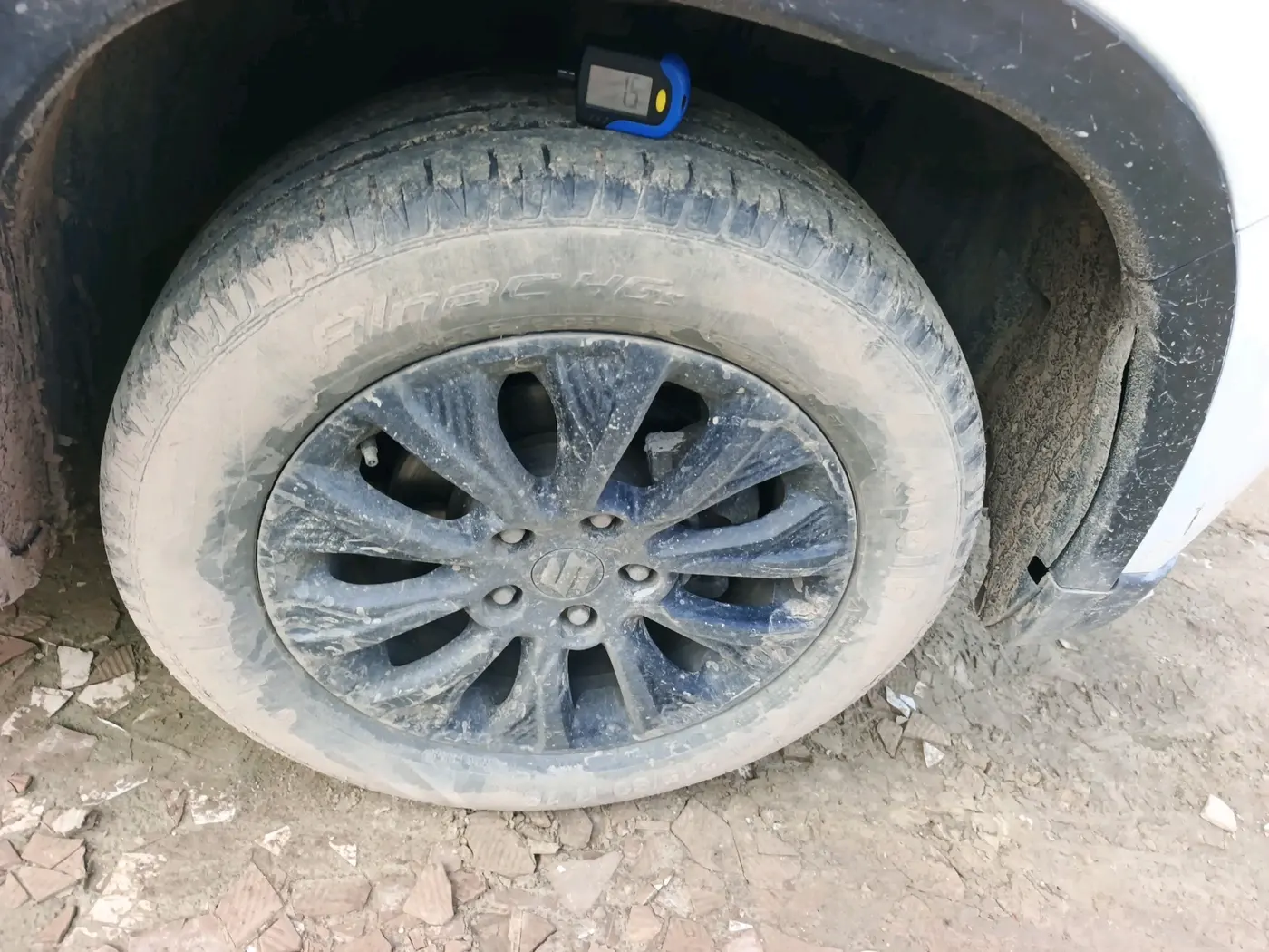 2022 Maruti BREZZA ZXI, Petrol, Manual, 55,880 km, tyre