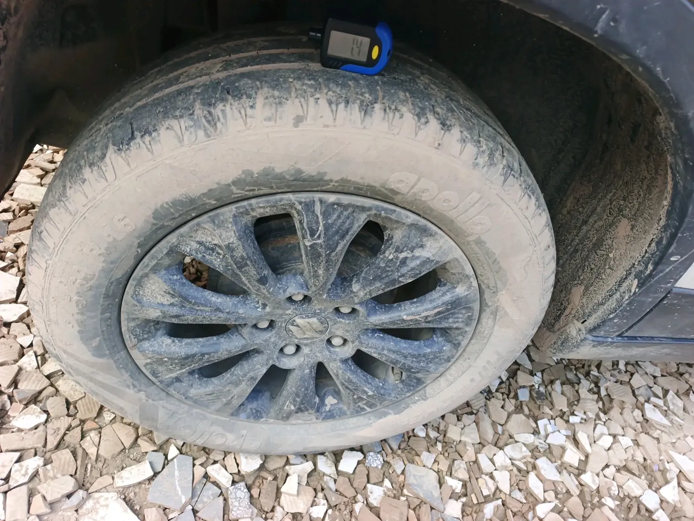 2022 Maruti BREZZA ZXI, Petrol, Manual, 55,880 km, tyre